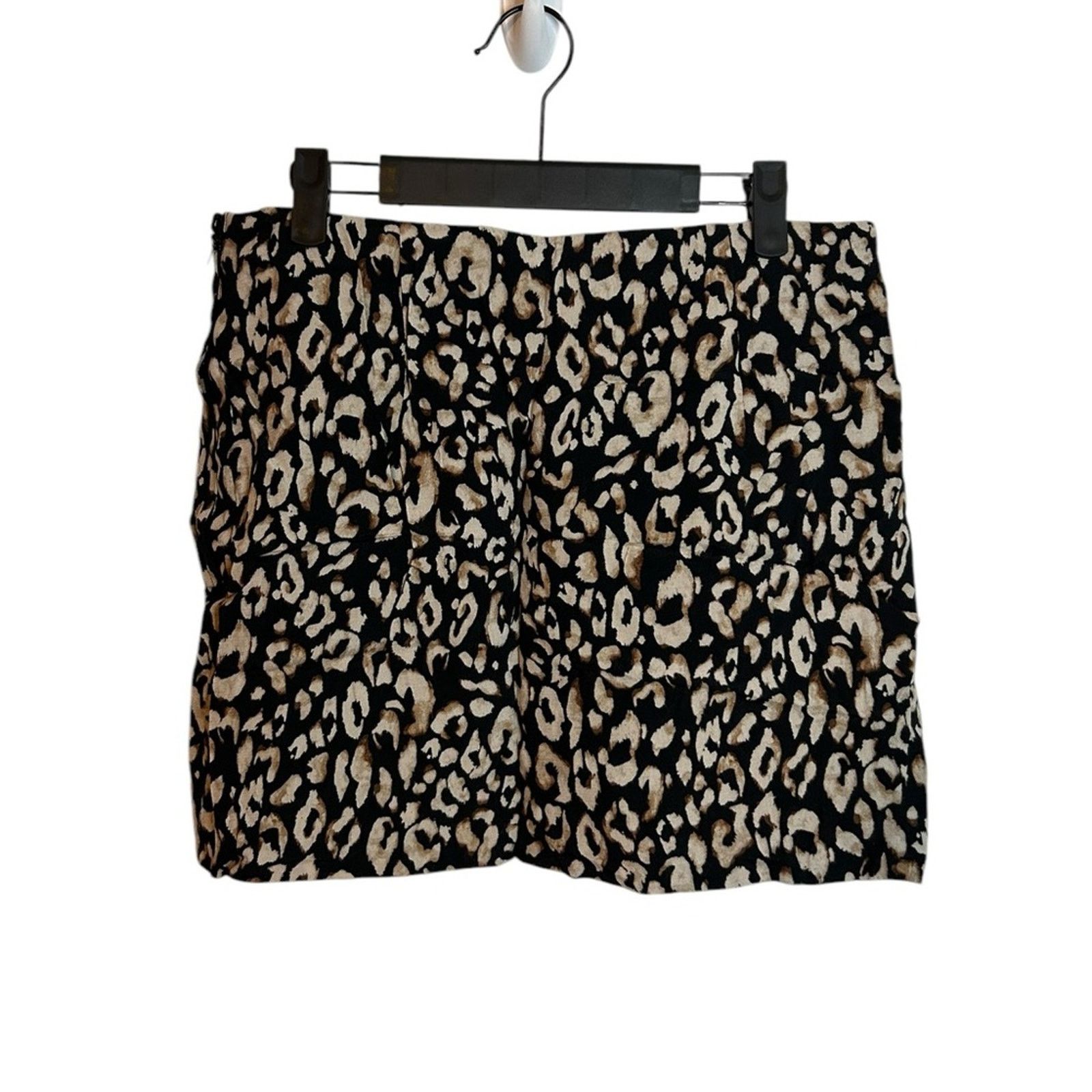 H&M H&M Animal Print Mini Skirt Size 30" / US 8 / IT 44 - 2 Thumbnail