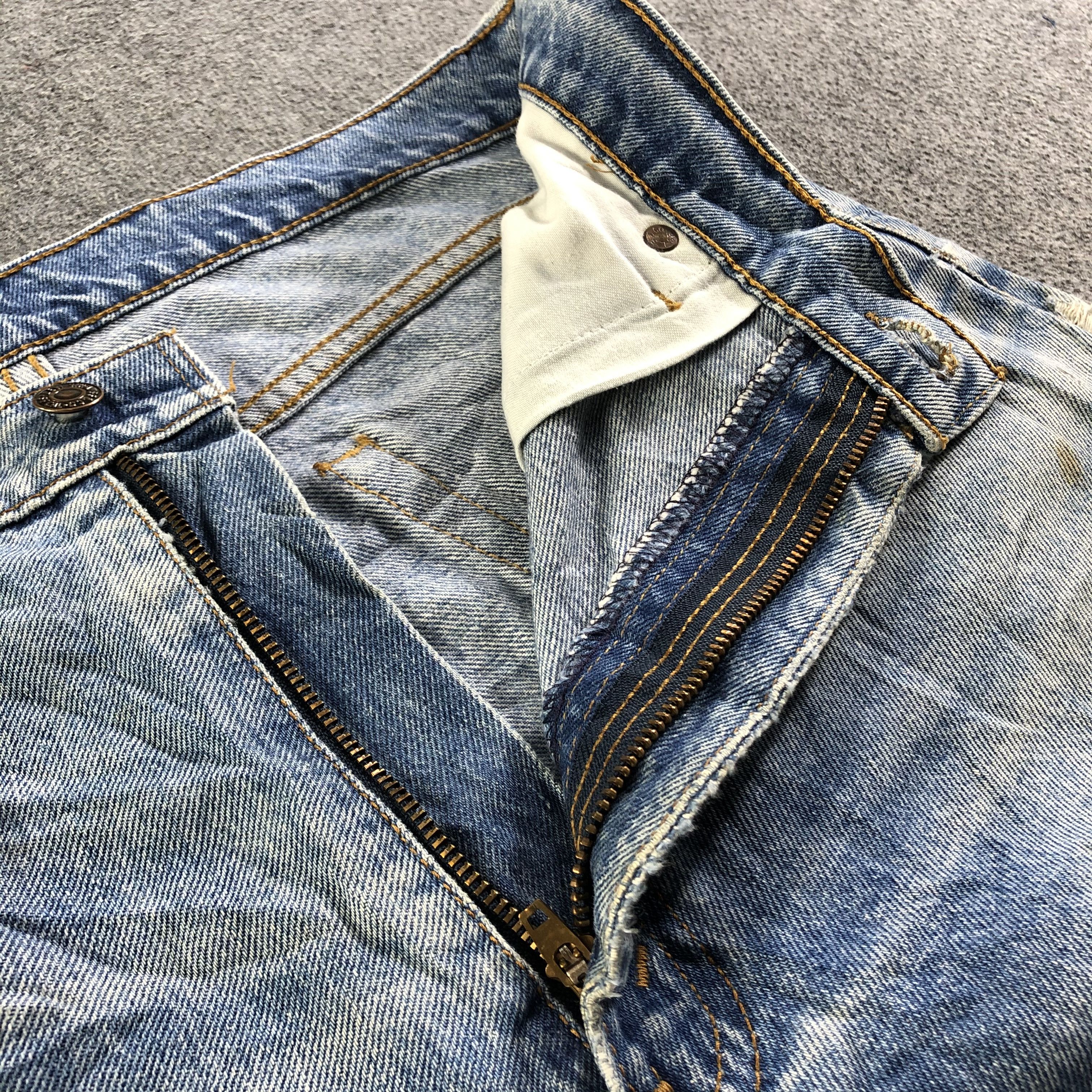 Levi's 90s Vintage Blue Wash Levis 515 Jeans-J3634 Size US 33 - 9 Thumbnail