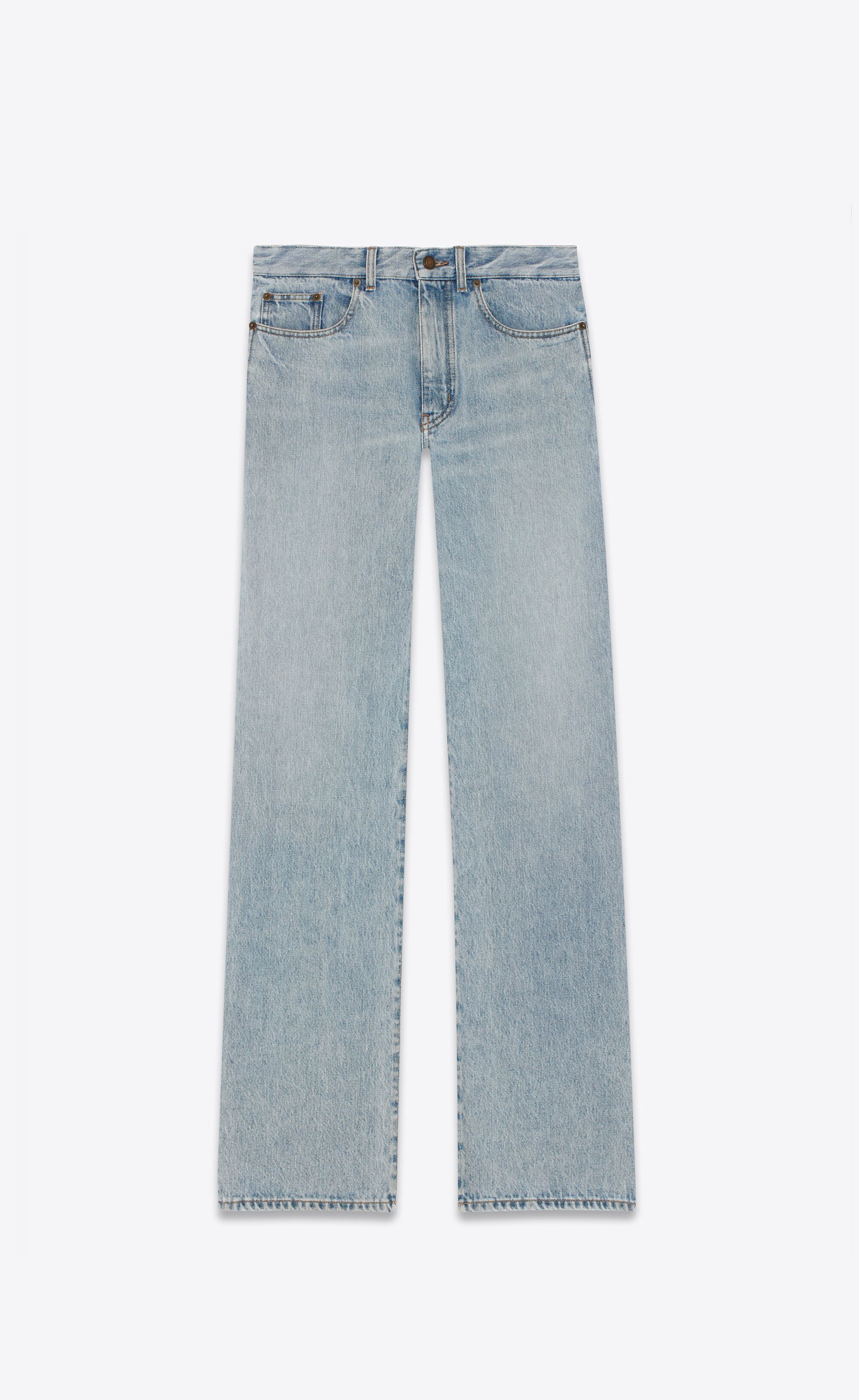 oc11z10524 Shinny Fit Jeans in Blue