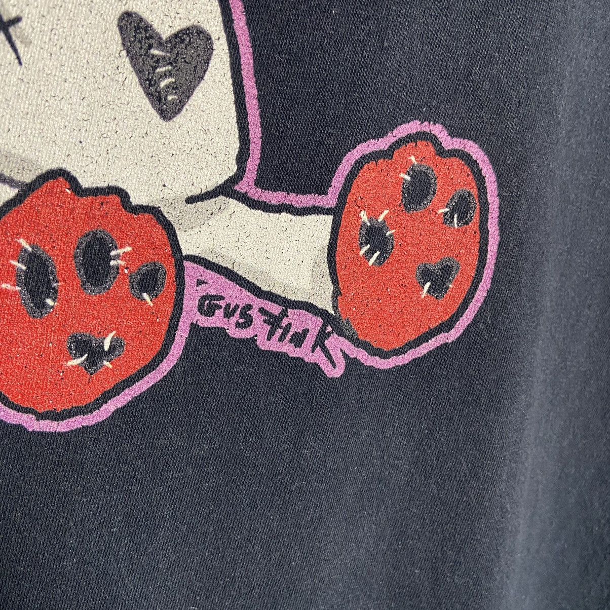 Band Tees × Vintage Vintage Gus Fink Emo Bunny Doll T-Shirt Size US XL / EU 56 / 4 - 3 Thumbnail