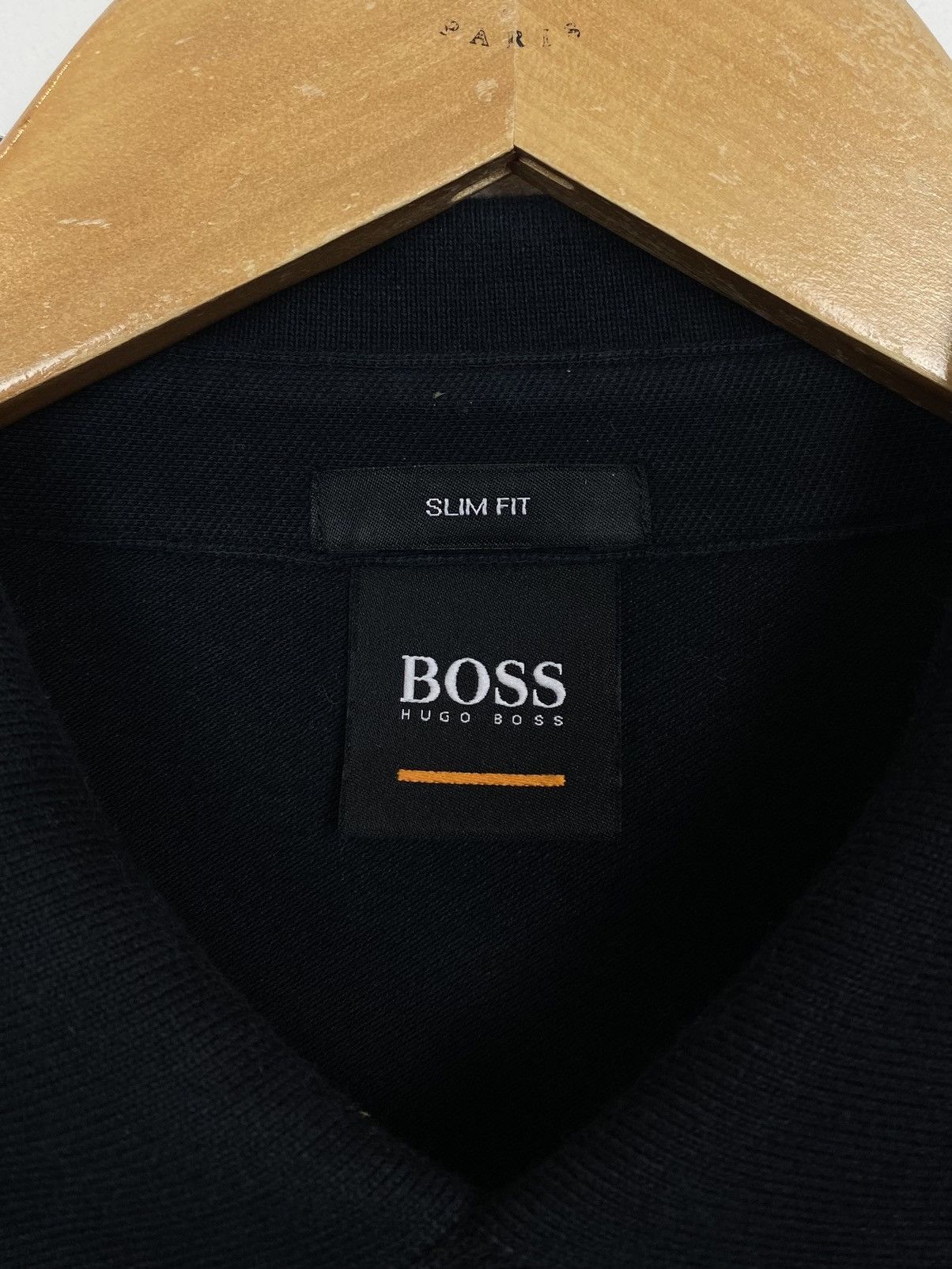 Hugo Boss Hugo Boss Slim Fit Short Sleeve Polo Shirt Mens Size L Black Size US L / EU 52-54 / 3 - 3 Thumbnail