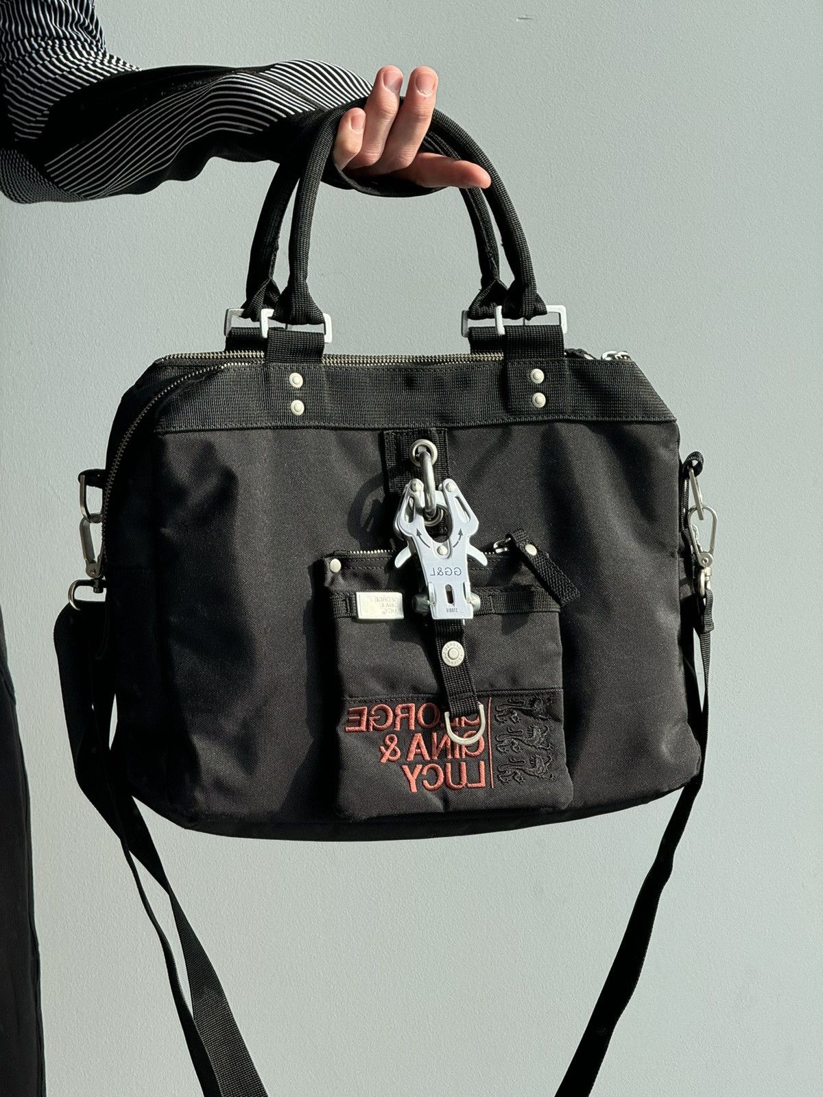 George Gina & Lucy × Japanese Brand Very Rare George Gina & lucy Y2k Alyx Bag Crossbody Handbag Size ONE SIZE - 1 Thumbnail