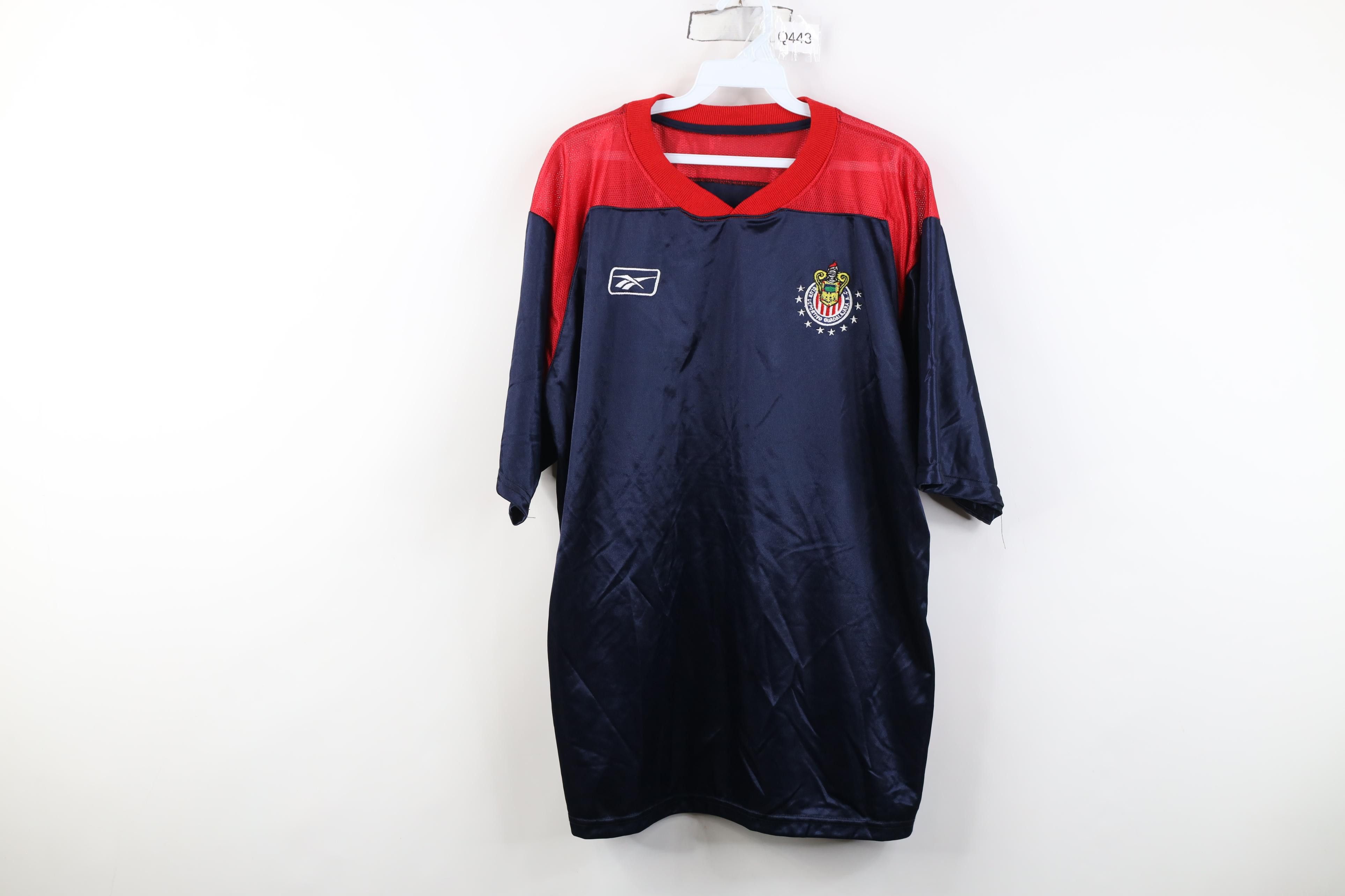 Reebok Vintage 2004 2005 Reebok Deportivo Guadalajara FC Jersey Size US XL / EU 56 / 4 - 1 Thumbnail