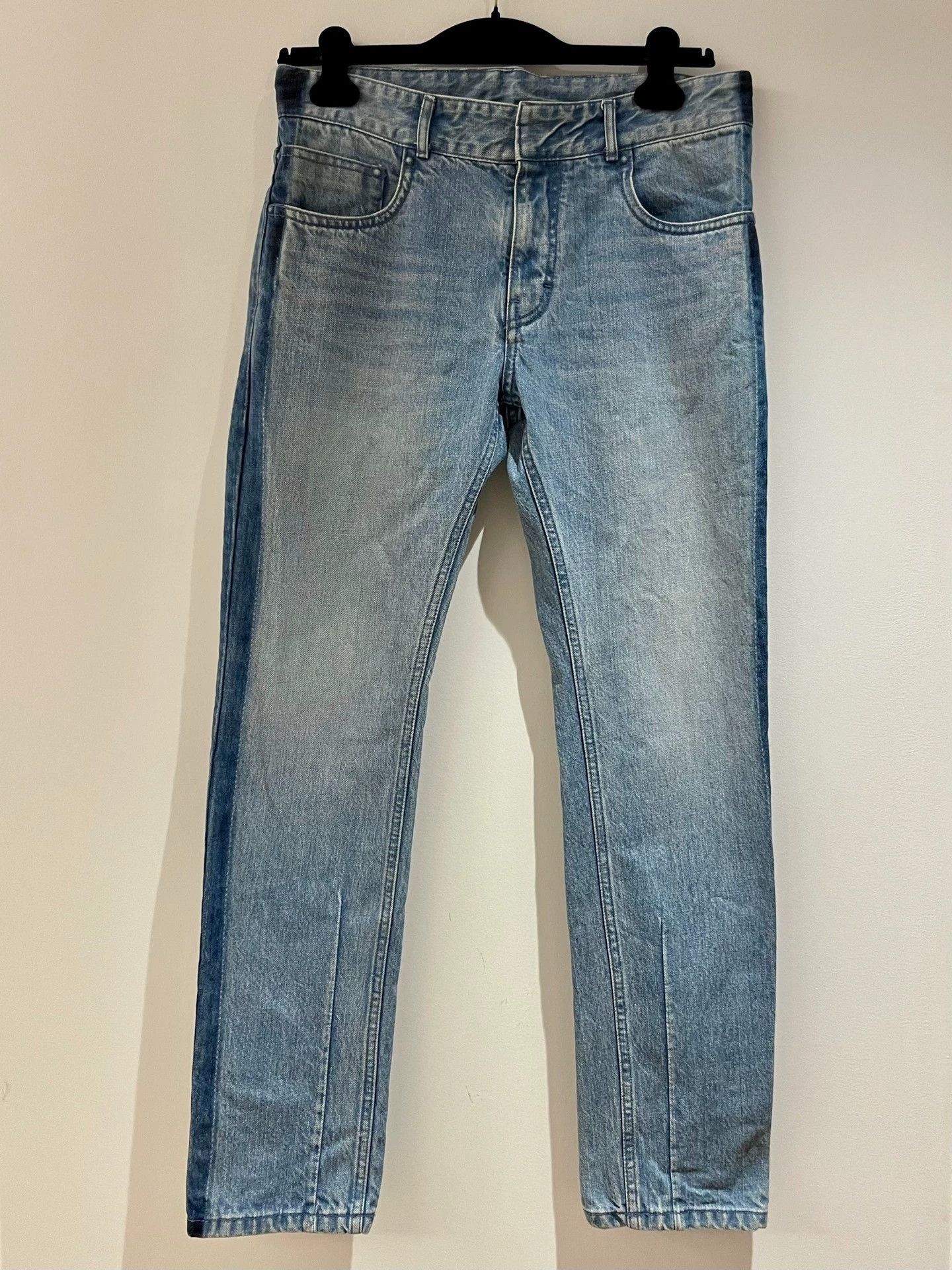 Juun.J Blue Denim Pants Size 30 Size US 30 / EU 46 - 1 Thumbnail