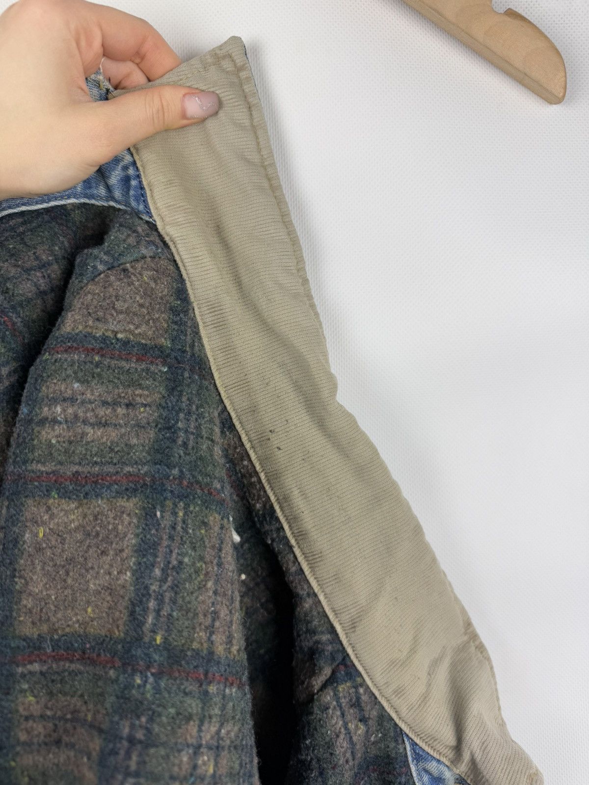 Lee × Vintage Lee Dungarees Vintage Blanket Lined Denim Trucker Jacket Size US M / EU 48-50 / 2 - 24 Thumbnail