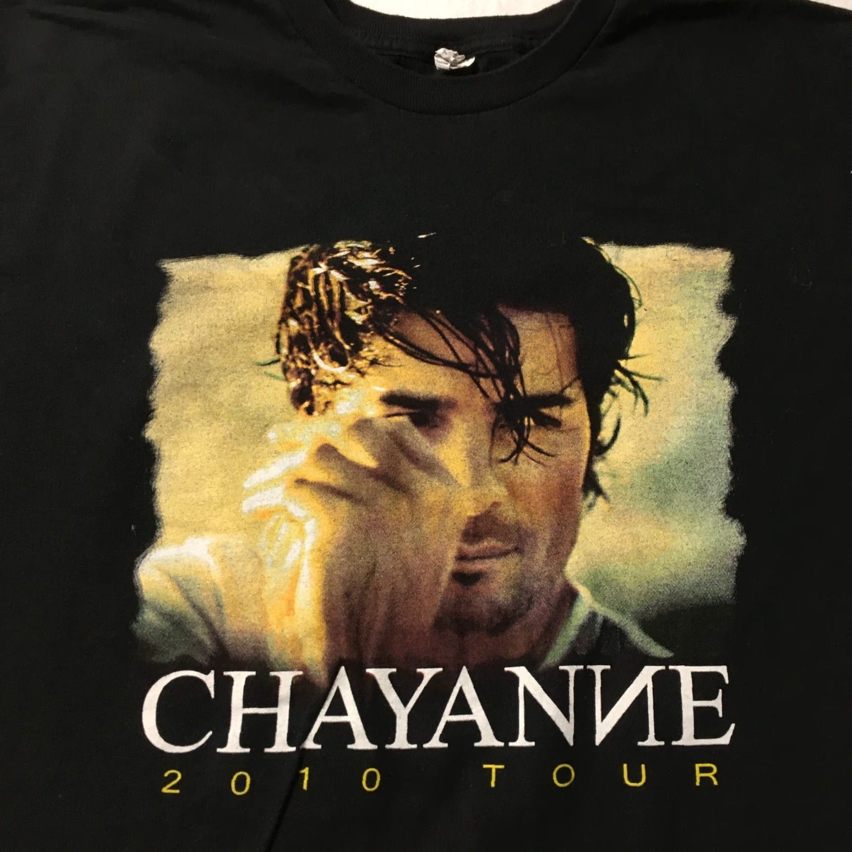 Vintage VINTAGE Chayanne No Hai Imposibles Tour T-Shirt Black LARGE Shirt Men XS? Size US L / EU 52-54 / 3 - 3 Thumbnail