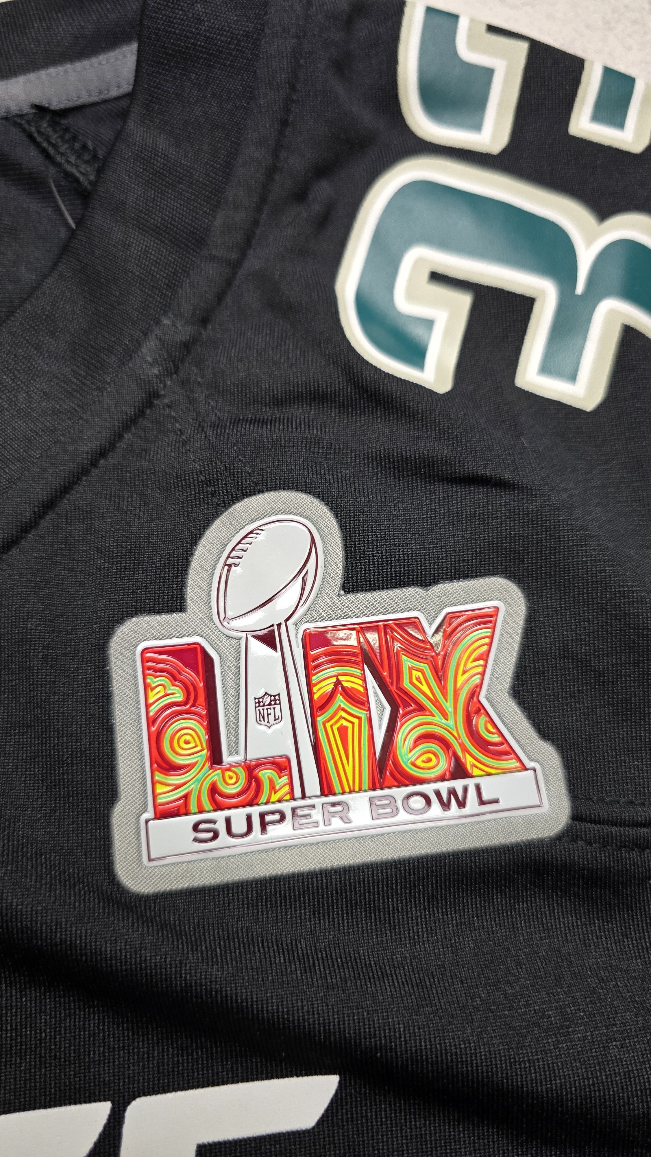 Nike Cooper DeJean #33 Eagles Super Bowl LIX Champions Jersey Size US M / EU 48-50 / 2 - 14 Thumbnail