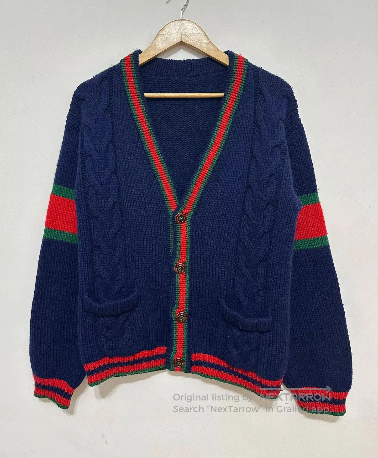 Gucci Gucci Colorblock Knit Cardigan. Size XS / US 0-2 / IT 36-38 - 1 Thumbnail
