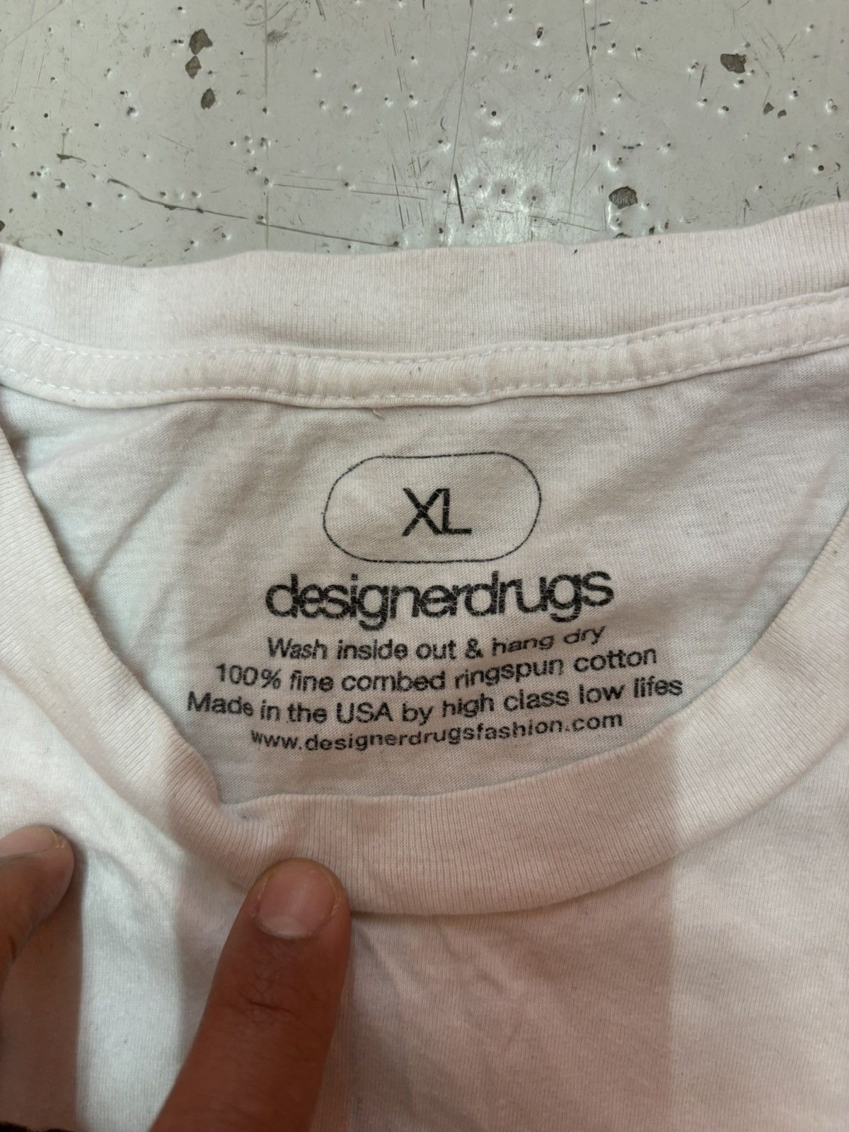 Vintage ***FINAL DROP***RARE 00s DESIGNER DRUGS OIL SHIRT XL Size US XL / EU 56 / 4 - 5 Thumbnail