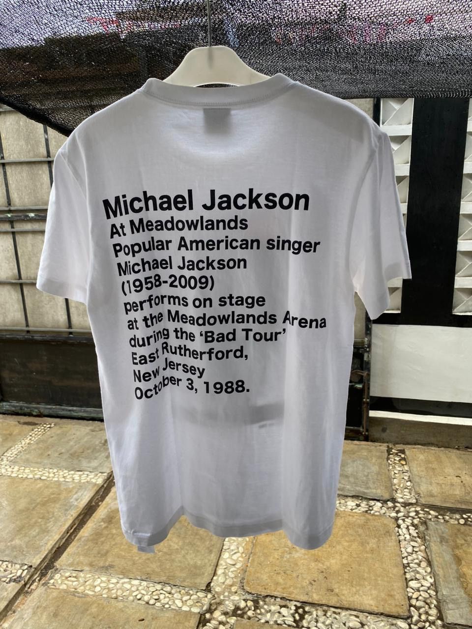 Band Tees × Vintage 💸NEED GONE💸 tshirt michael jackson meadownlands poses Size US S / EU 44-46 / 1 - 4 Thumbnail
