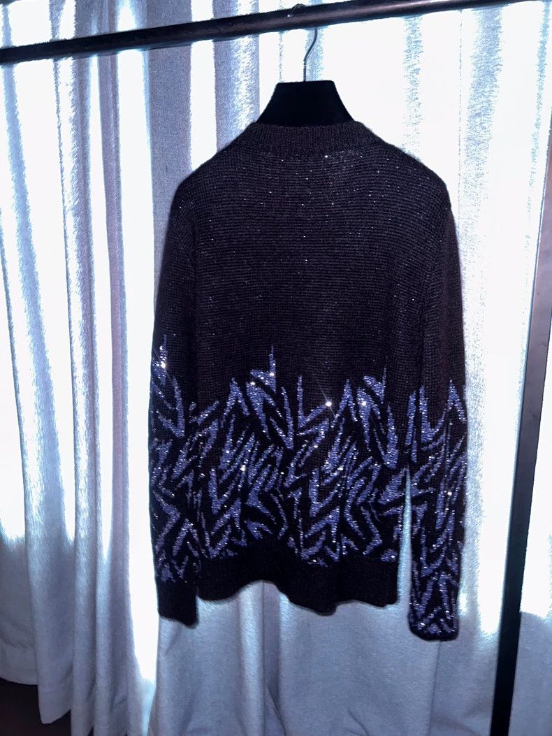Saint Laurent Paris Saint Laurent Paris 2018 FW Lightning Sweater 2505-Nextarro Size US M / EU 48-50 / 2 - 2 Thumbnail