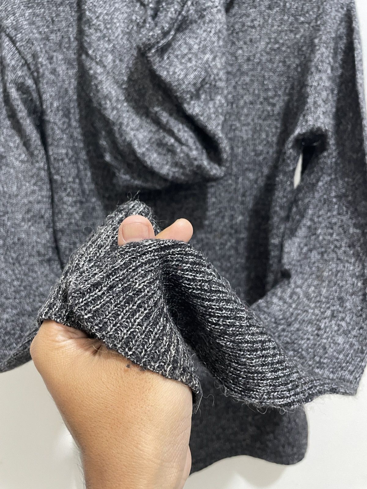 If Six Was Nine ⚡️SS25⚡️Codes Combine knitwear hoodie with finger gloves Size US L / EU 52-54 / 3 - 8 Thumbnail