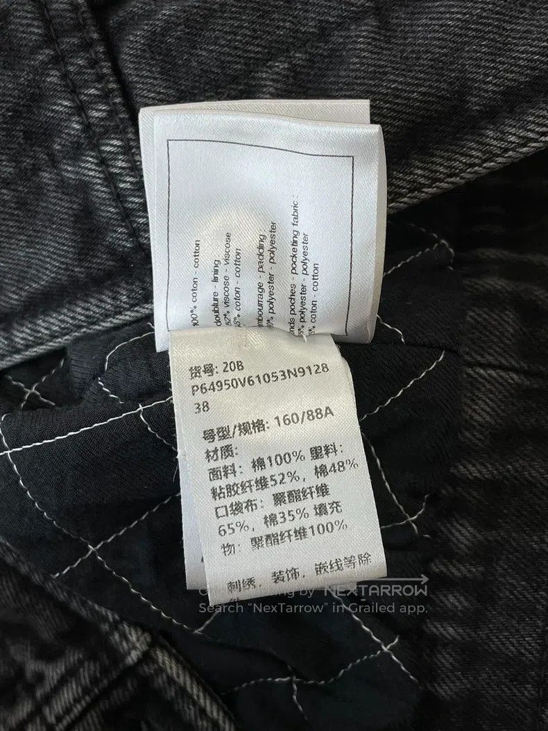 Chanel Chanel Black cotton denim gold-buttoned jacket Size XS / US 0-2 / IT 36-38 - 8 Thumbnail