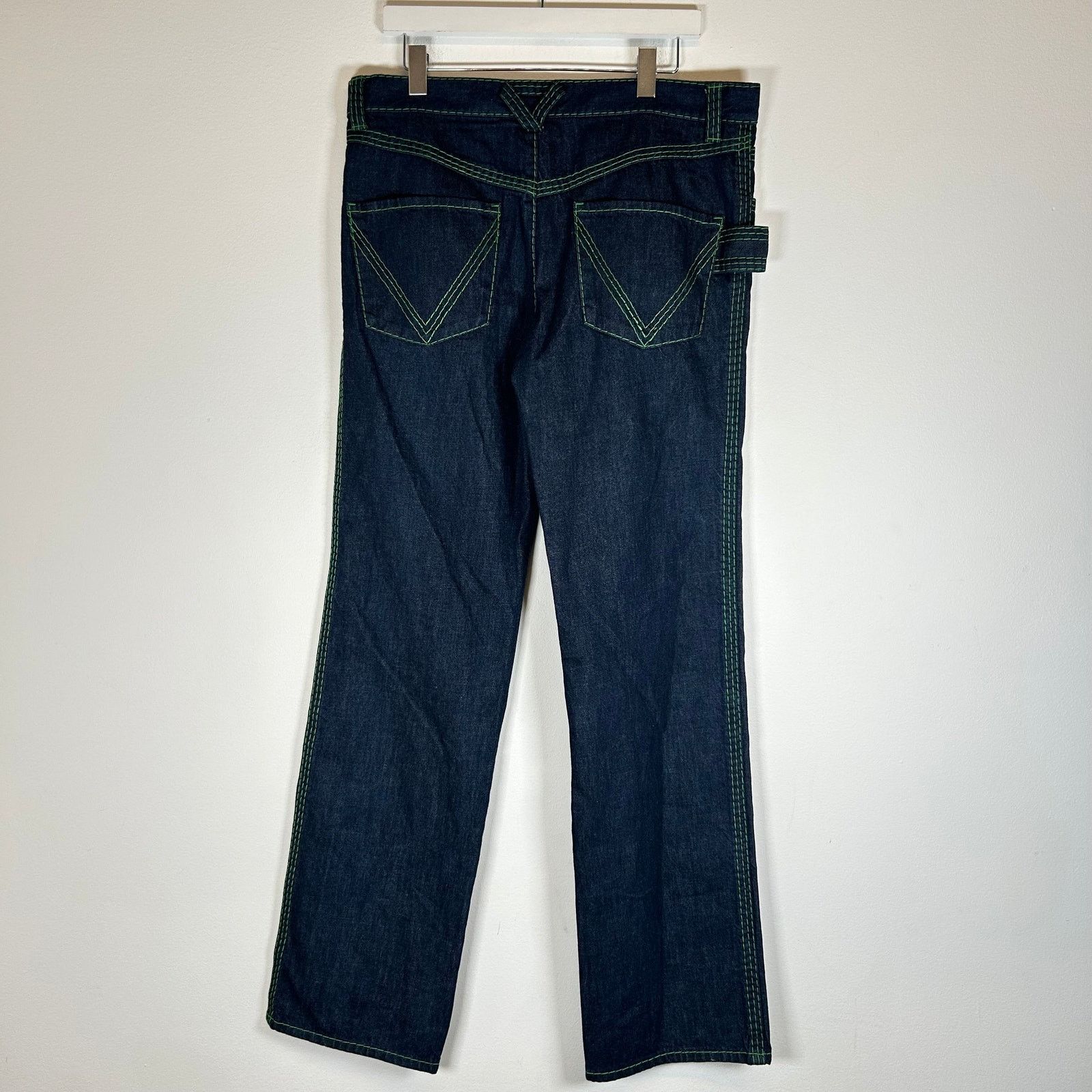 Bottega Veneta Bottega Veneta Overlock Stitch Denim Jeans Size 36 Size US 36 / EU 52 - 2 Thumbnail