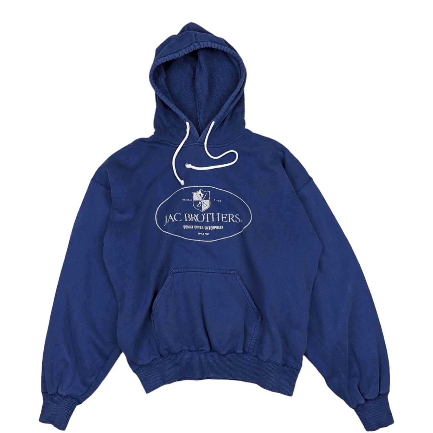 Japanese Brand Vintage 90's JAC BROTHERS Sony Chiba Studio Hoodie Jumper Size US S / EU 44-46 / 1 - 2 Thumbnail