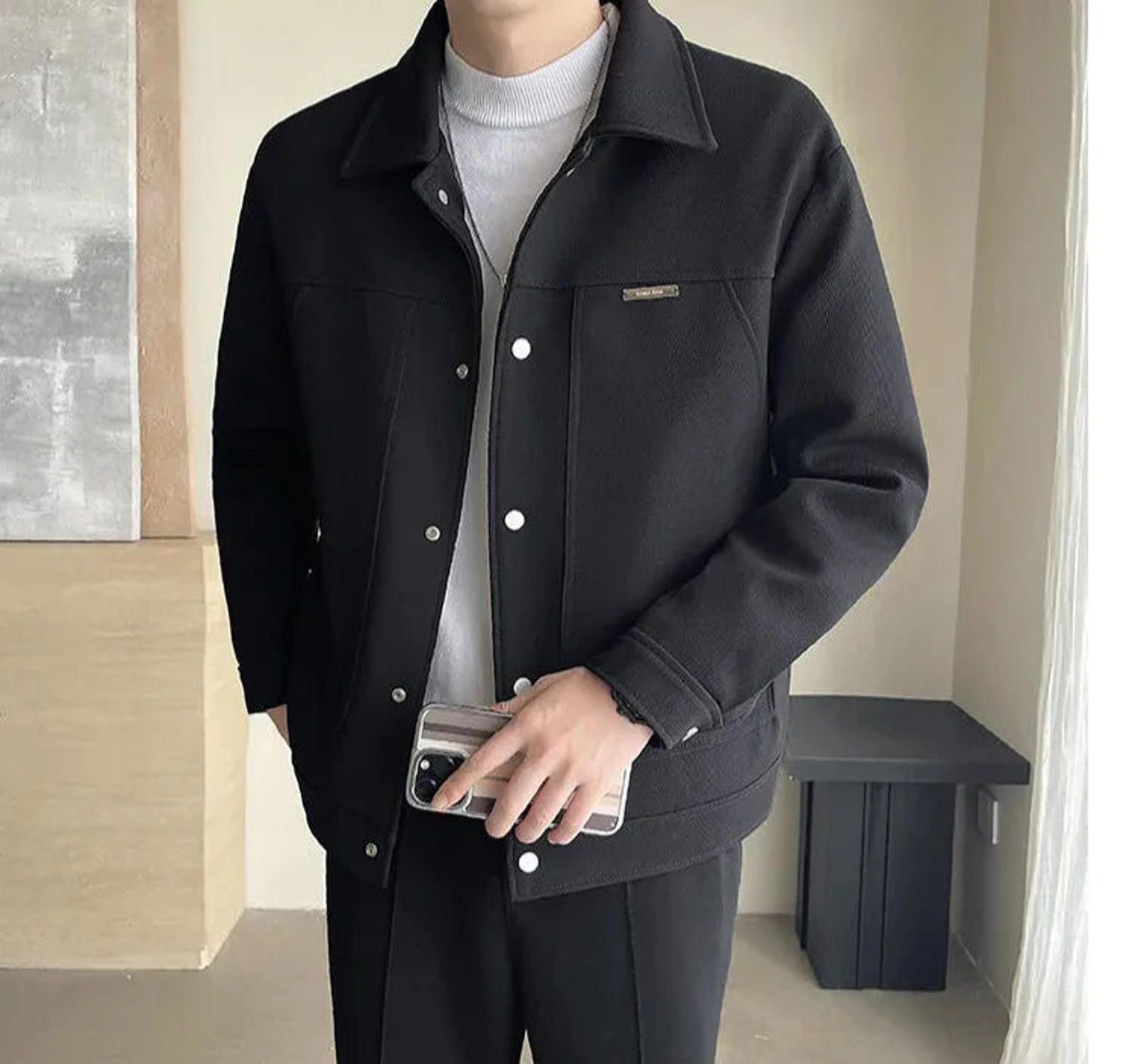Other Minimalist Snap Jacket Size US M / EU 48-50 / 2 - 2 Thumbnail