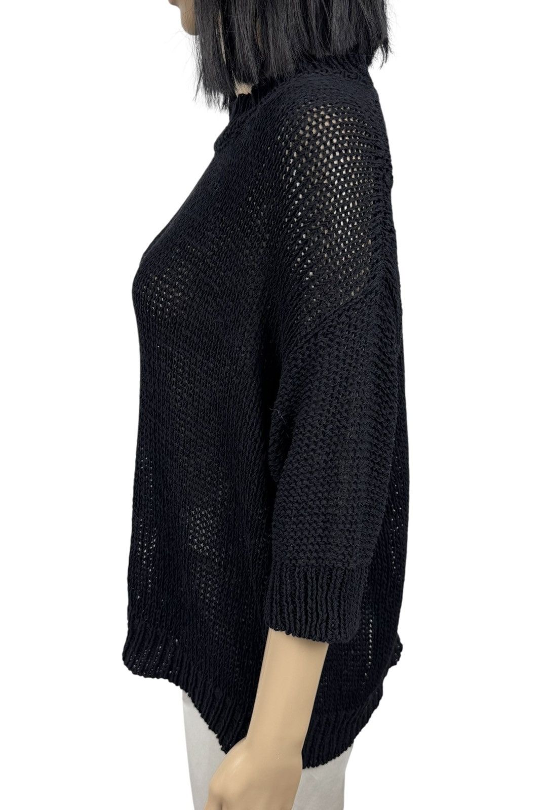 Roberto Collina Roberto Collina Cotton Knit Blouse Short Sleeve Oversized XS Size XS / US 0-2 / IT 36-38 - 5 Thumbnail