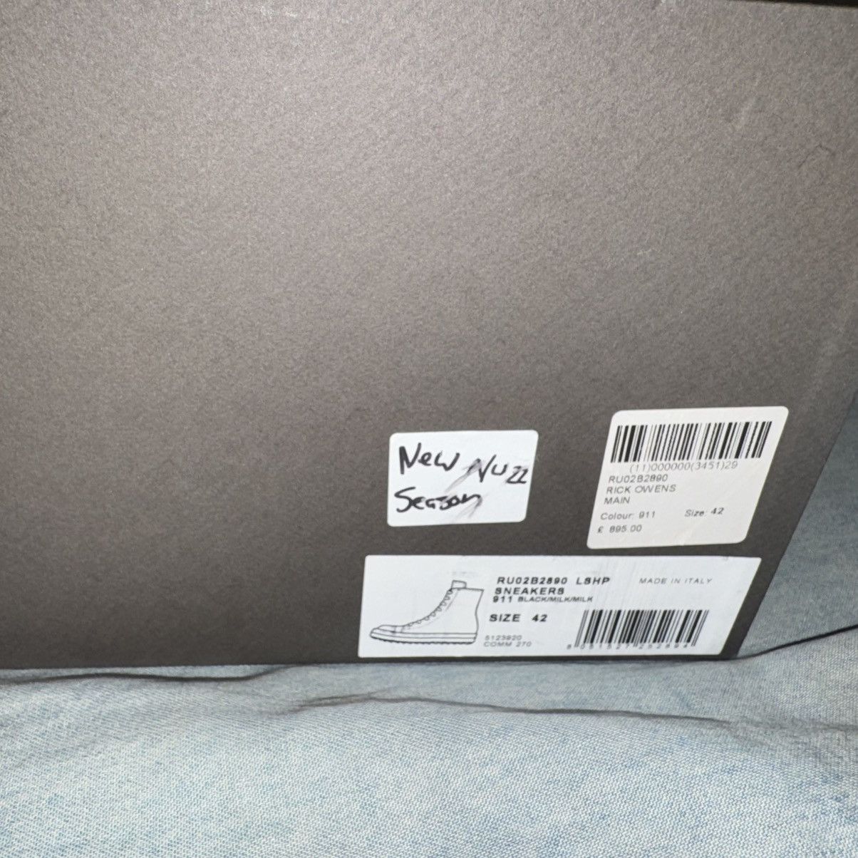 Rick Owens Rick Owens 2022 Shearling Ramones Size US 9 / EU 42 - 3 Thumbnail