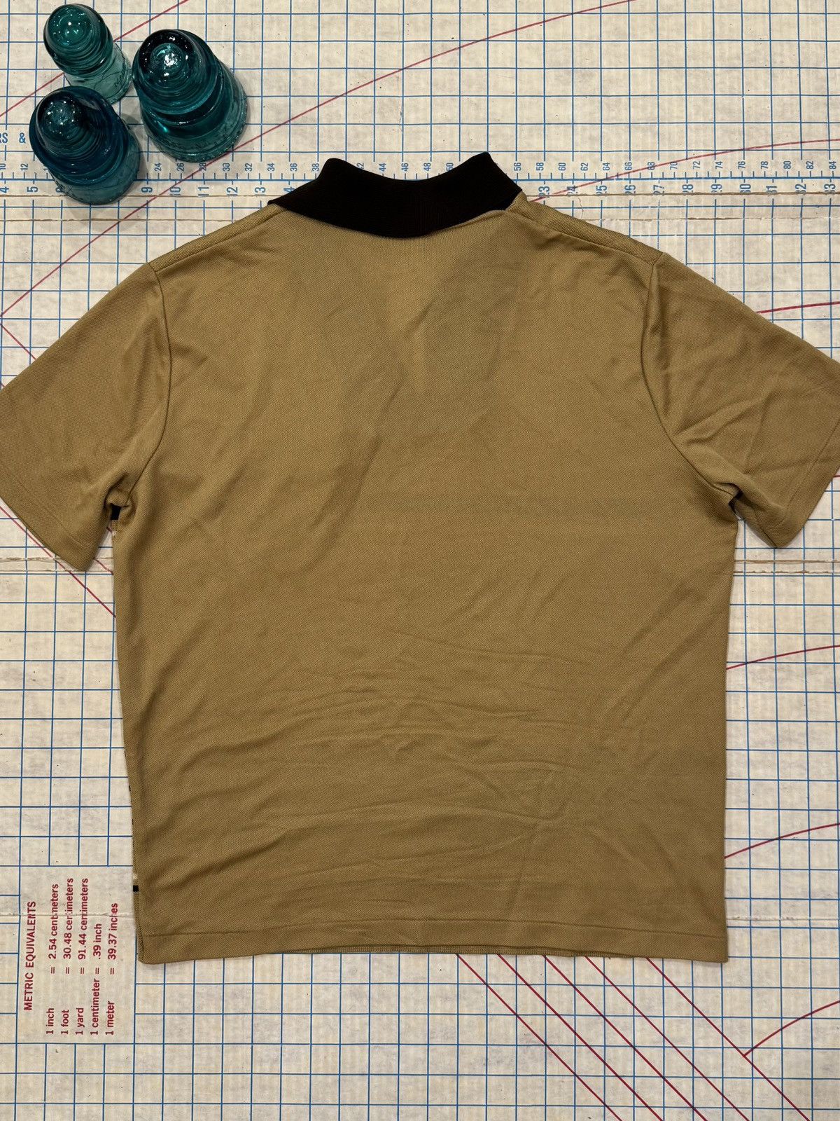 Vintage Vintage Paulo Conti Short Sleeve Polo Shirt Brown Mens VtgXL Size US XL / EU 56 / 4 - 7 Thumbnail