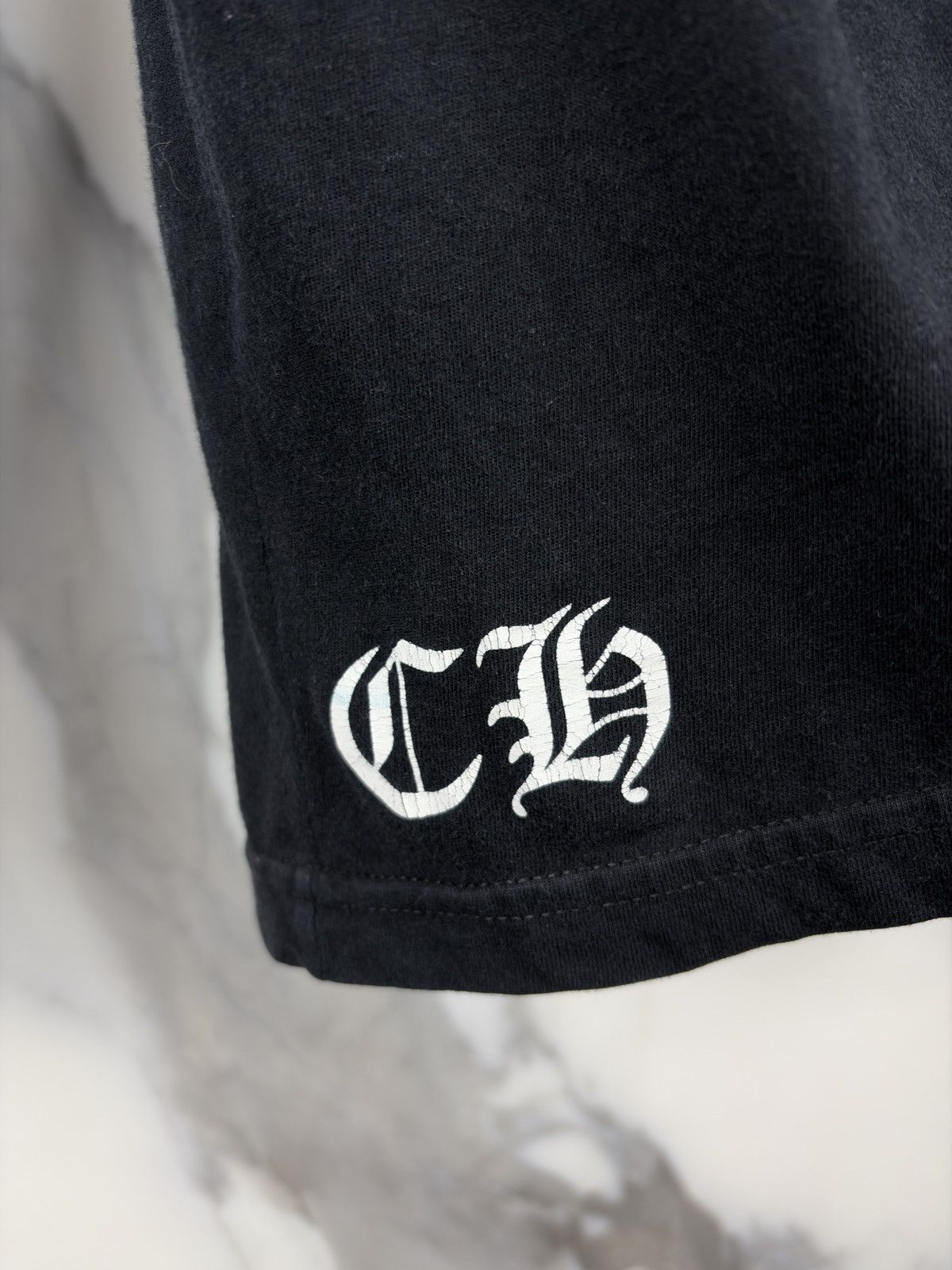 Chrome Hearts Chrome Hearts Vintage Plus Cross Logo Longsleeve Tshirt Size US S / EU 44-46 / 1 - 6 Thumbnail