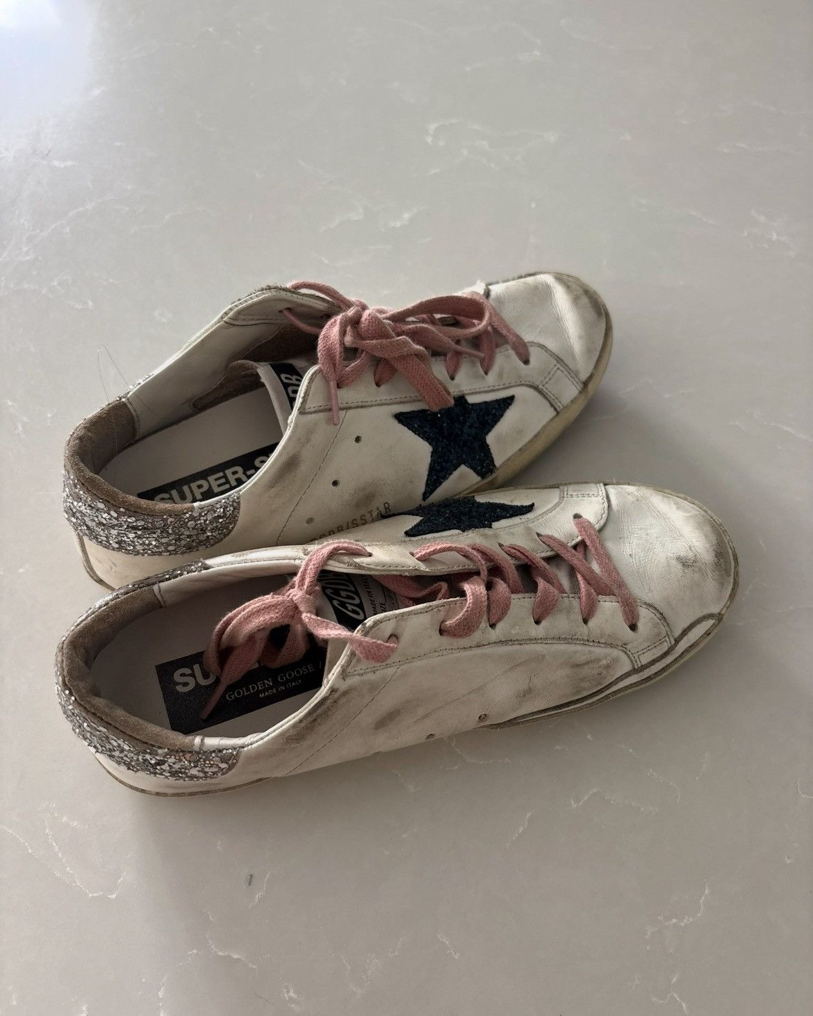 Golden Goose Golden Goose SuperStars Size US 7 / IT 37 - 1 Thumbnail