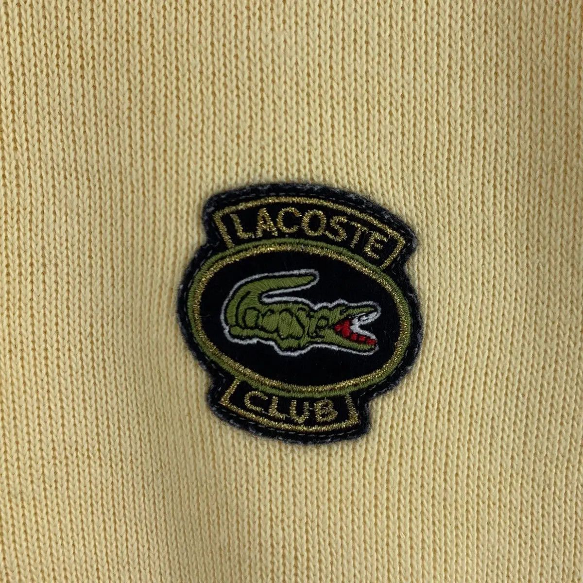 Lacoste Vintage LACOSTE CLUB Embroidered Logo Button Up Long Sleeve Size US XXL / EU 58 / 5 - 8 Thumbnail