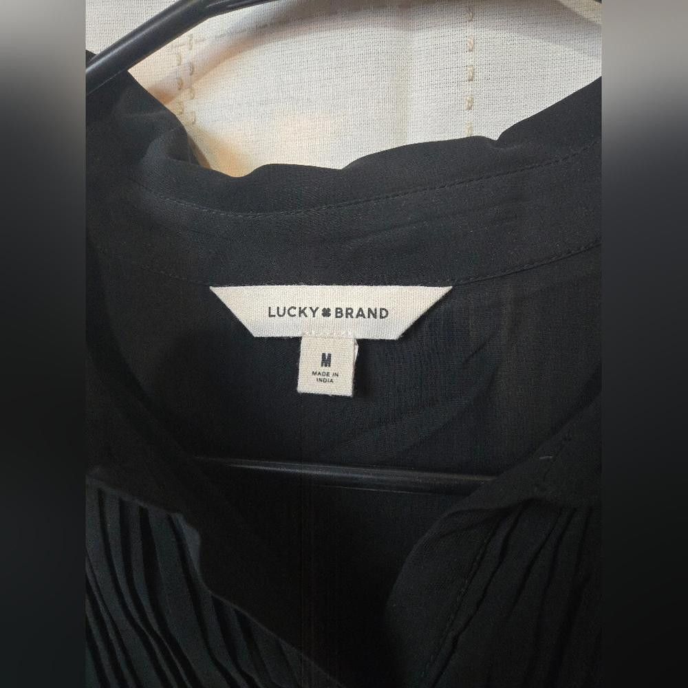 Lucky Brand Lucky Brand Black Sleeveless Dress Size M / US 6-8 / IT 42-44 - 2 Thumbnail