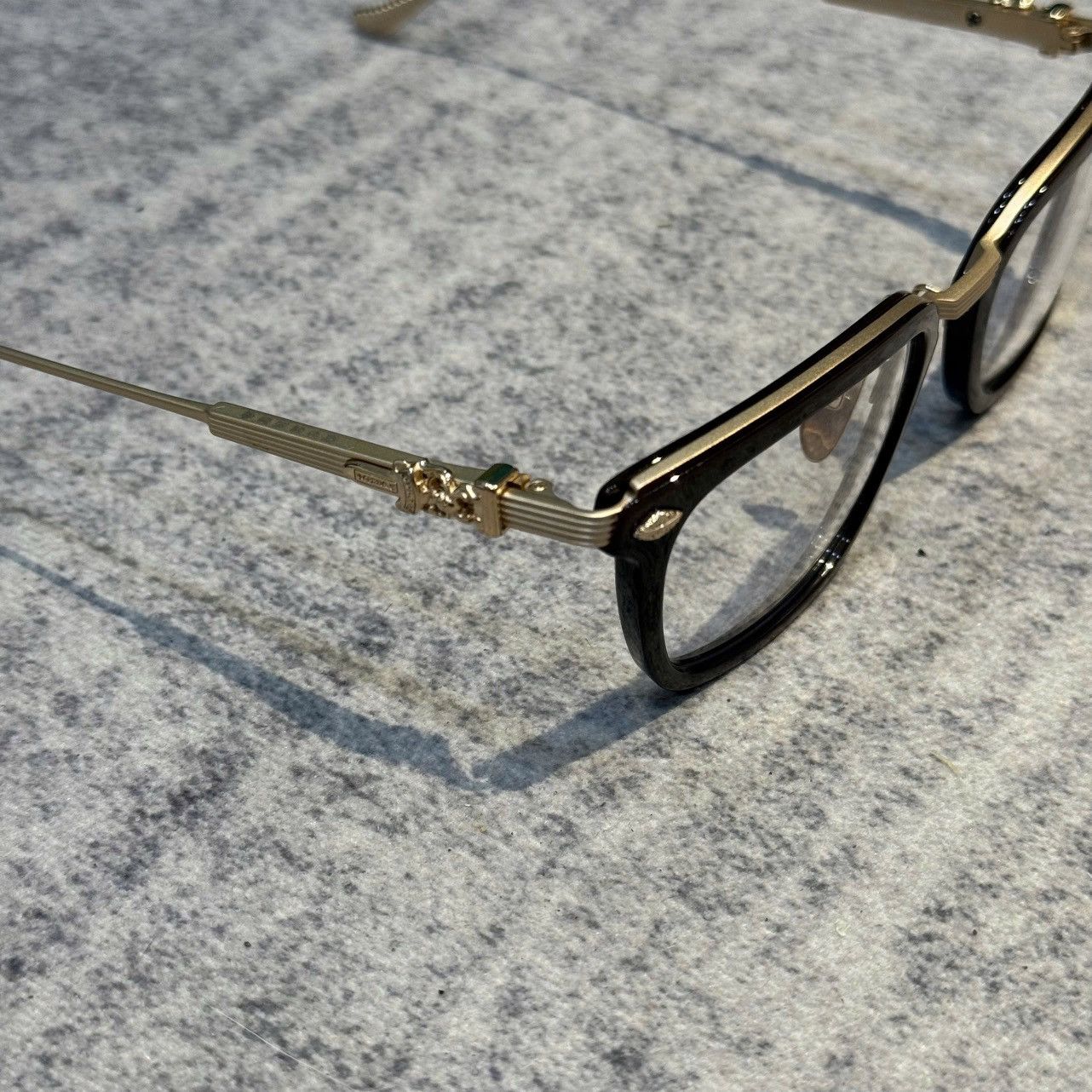 Chrome Hearts CHROME HEARTS OVERPOKED CLASSIC BROWN/MATTE GOLD PLATED Size ONE SIZE - 3 Thumbnail