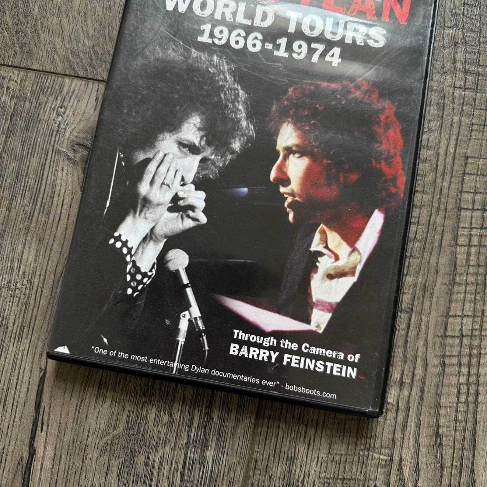 Band Tees × Vintage Bob Dylan World Tour 1966-1974 DVD Music Size ONE SIZE - 3 Thumbnail
