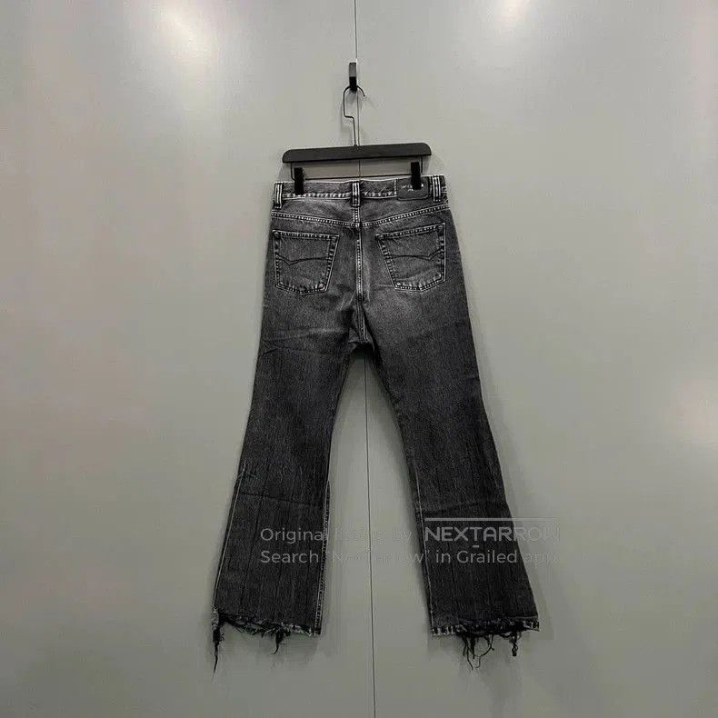 Balenciaga Balenciaga Washed Denim Flare Pants. Size US 26 / EU 42 - 1 Thumbnail