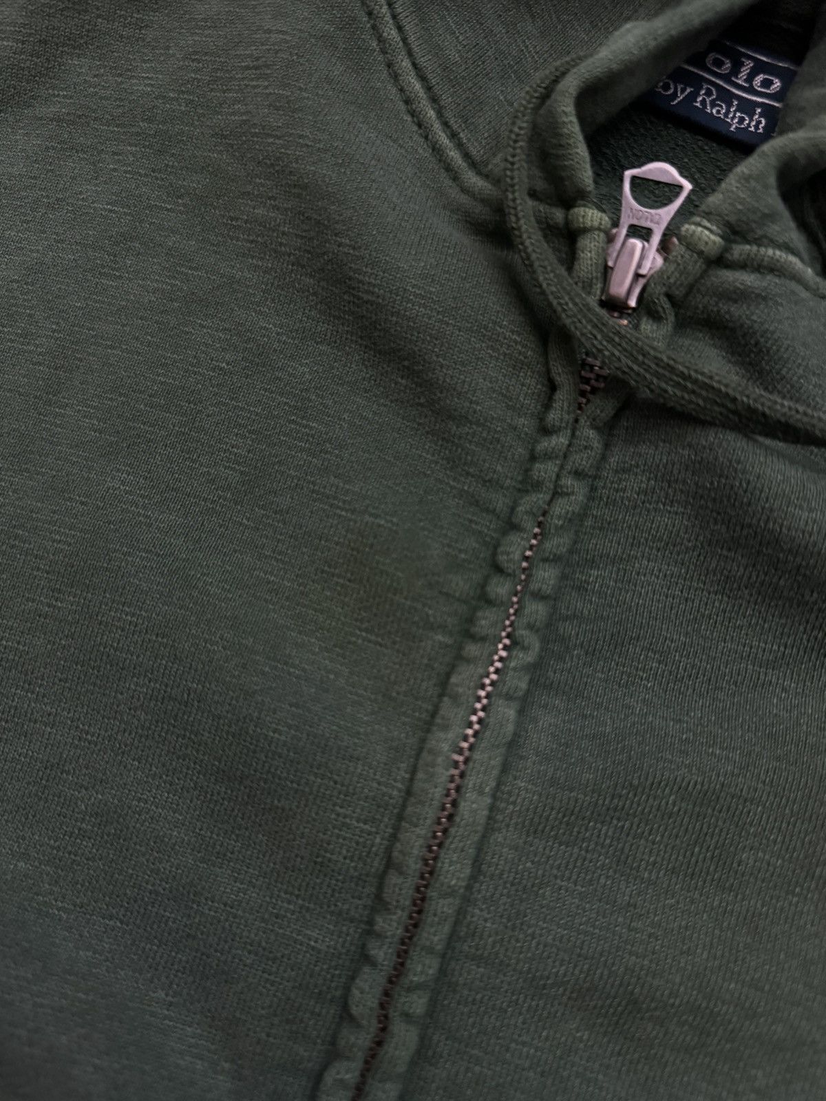 Polo Ralph Lauren Y2K distressed Polo Ralph Lauren Faded Zip Hoodie 90s Size US S / EU 44-46 / 1 - 6 Thumbnail