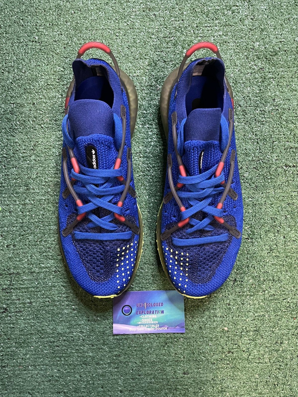 Adidas Adidas 4D Fusio blue and green size 7men/8.5women Size US 7 / EU 40 - 2 Thumbnail