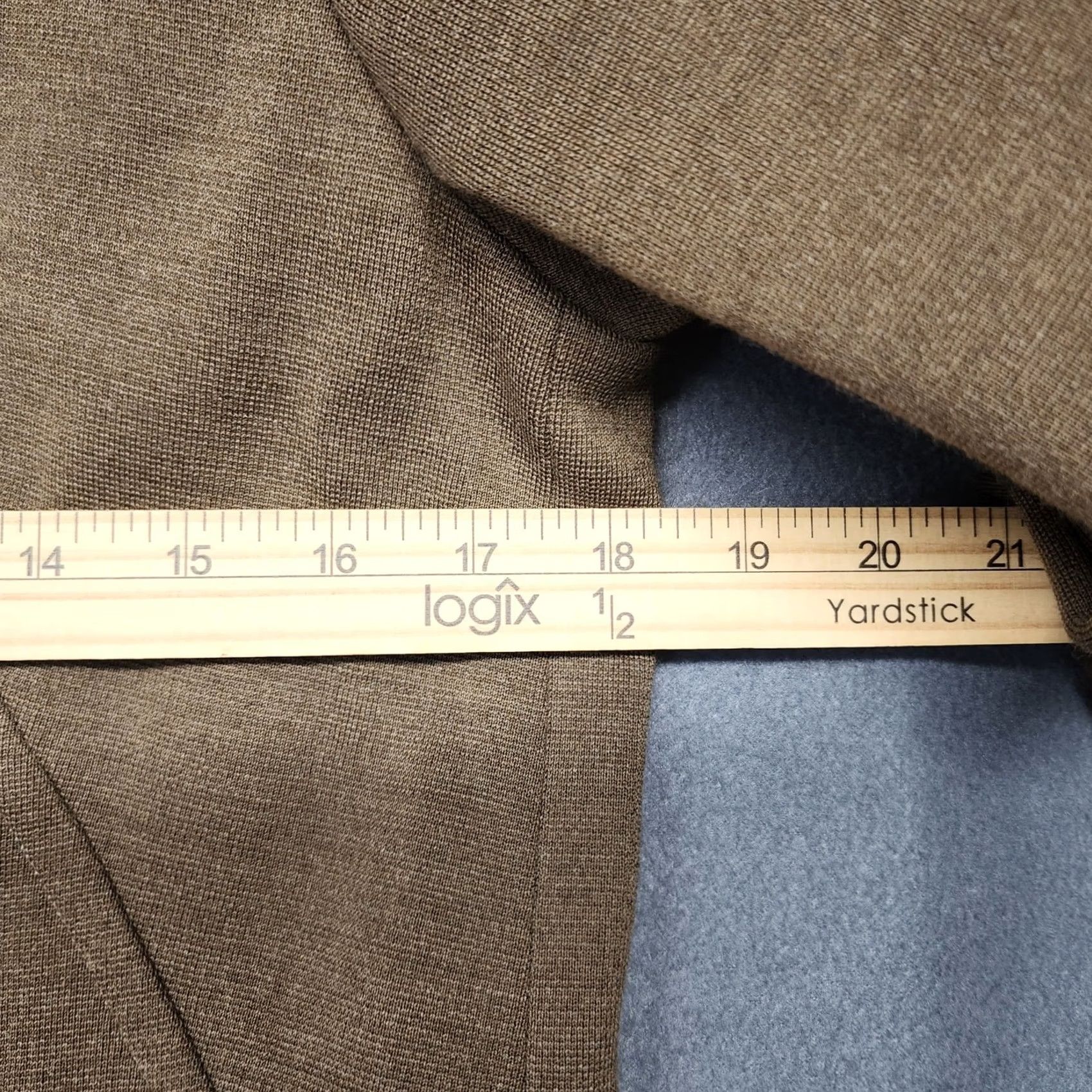 Vintage VINTAGE Kimberly Dress and Jacket Set Brown 100% Wool Union Made Classic Secretary/Geek Dress Suit M US Womens) Size M / US 6-8 / IT 42-44 - 6 Thumbnail