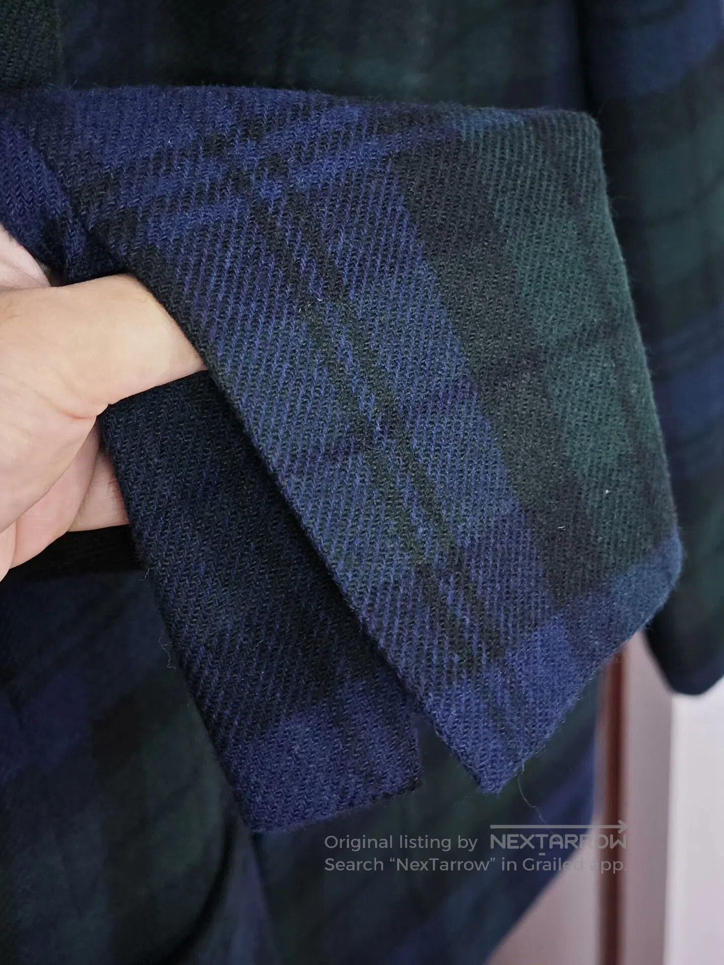 Japanese Brand Custom British Tweed Wool Blazer. Size US S / EU 44-46 / 1 - 4 Thumbnail