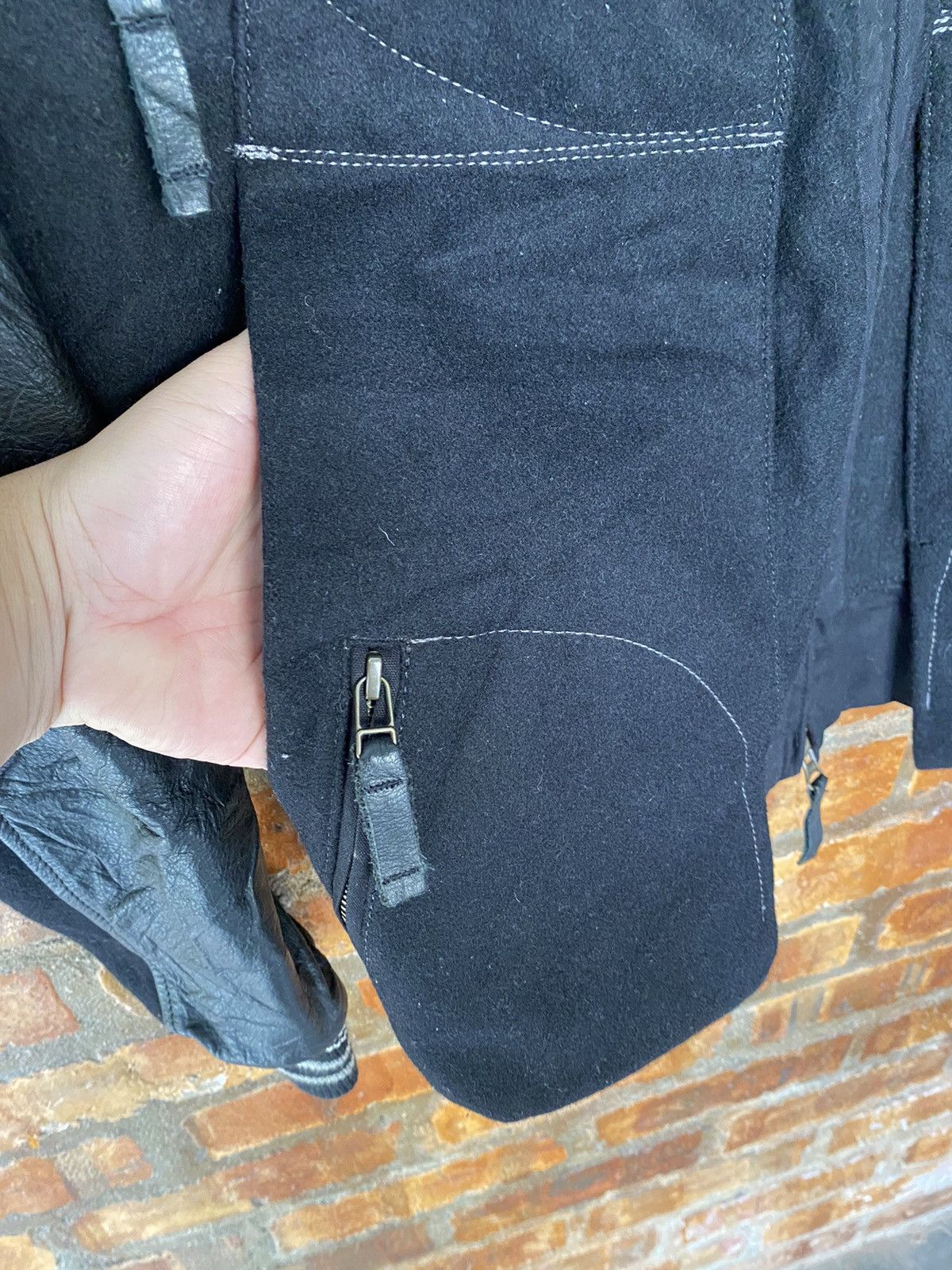 Marithe + Francois Girbaud Marithe Francois Girbaud Limited Leather Multipoket Tactical Size US L / EU 52-54 / 3 - 9 Thumbnail
