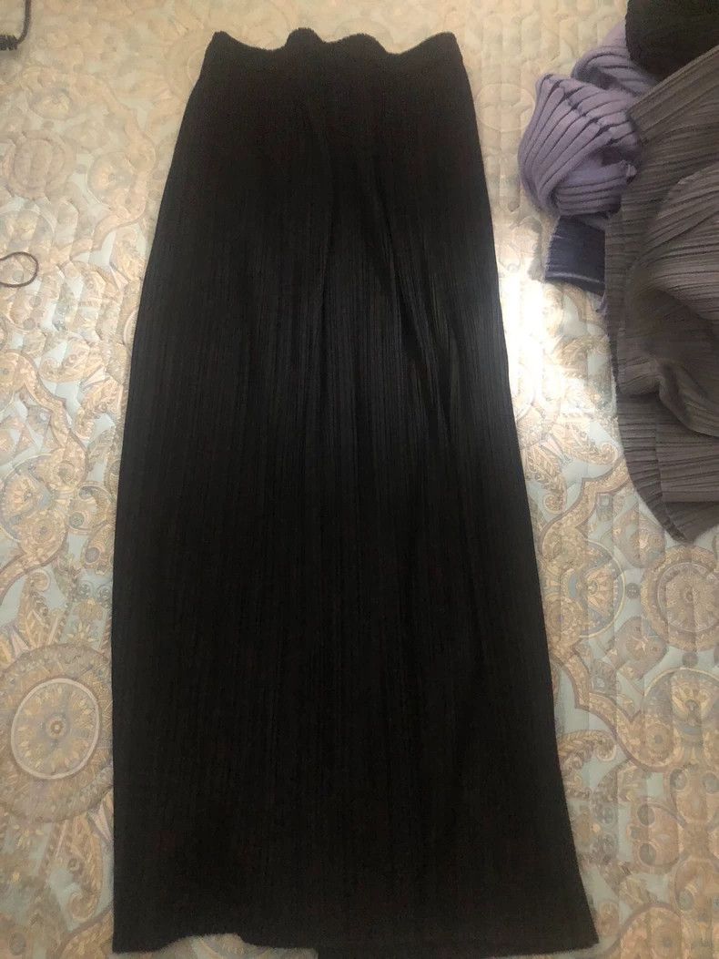 Issey Miyake issey miyake size:2 Black skirt 2506-Nextarrow Size 42" / US 20 - 1 Thumbnail