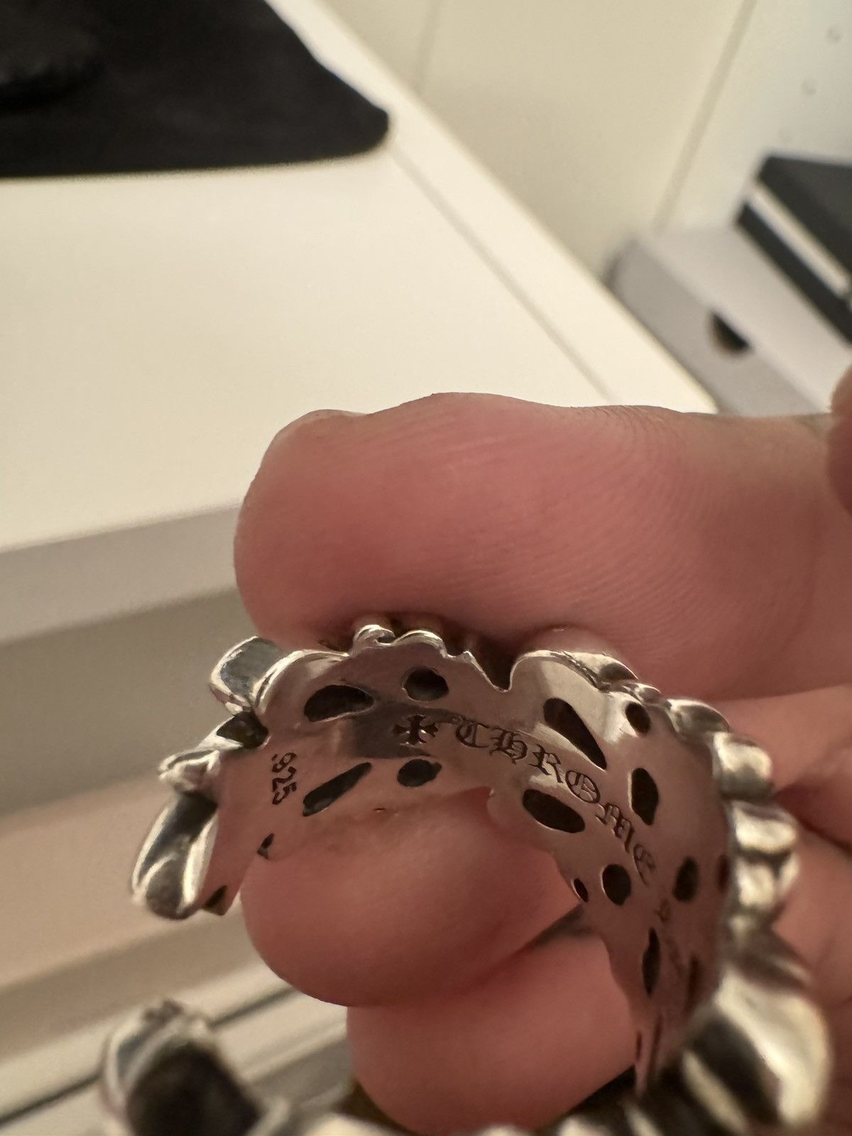 Chrome Hearts Chrome Hearts Double Floral Ring Size ONE SIZE - 5 Thumbnail