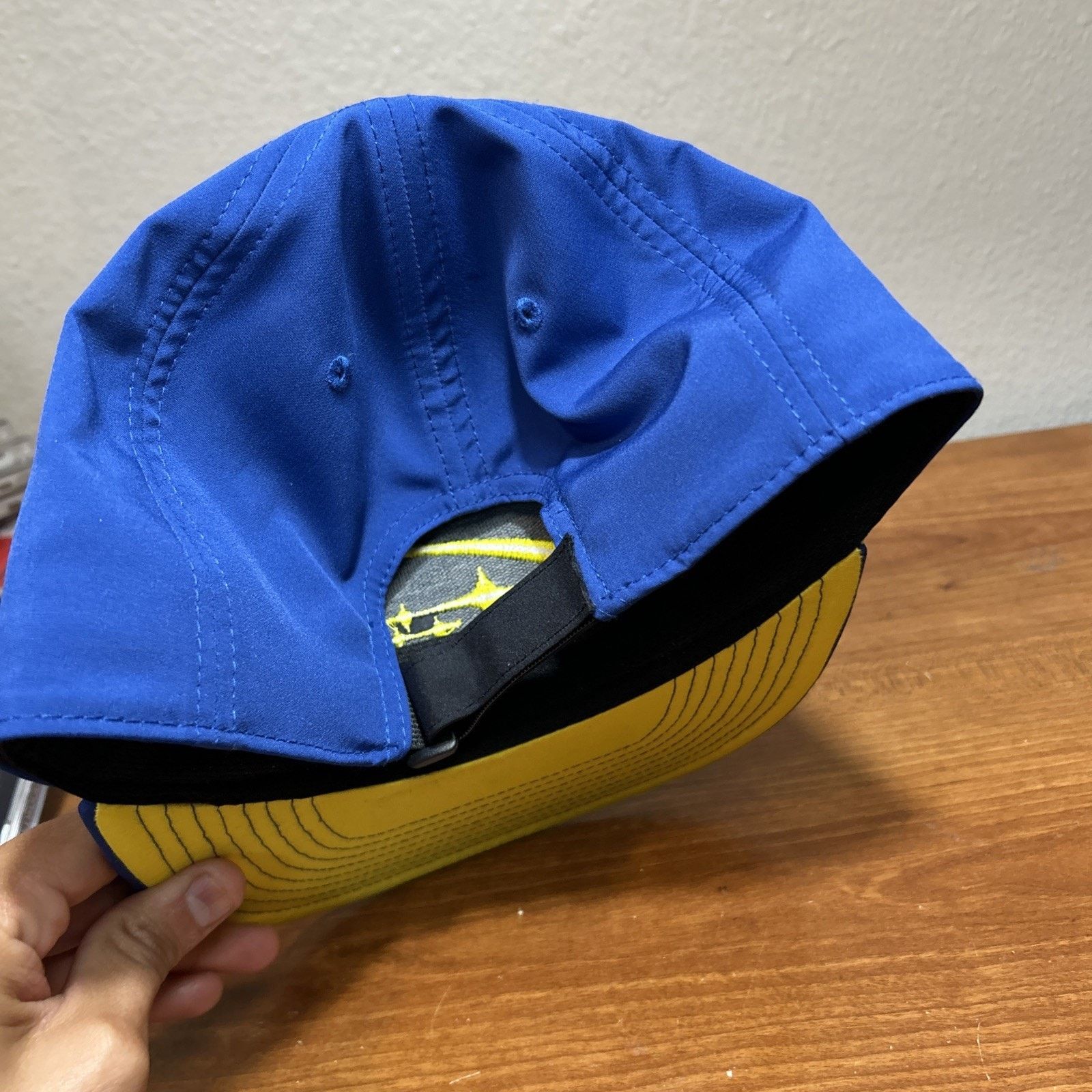 Other Subaru Snapback Hat Black Blue Embroidered Logo Made in USA Size ONE SIZE - 3 Thumbnail
