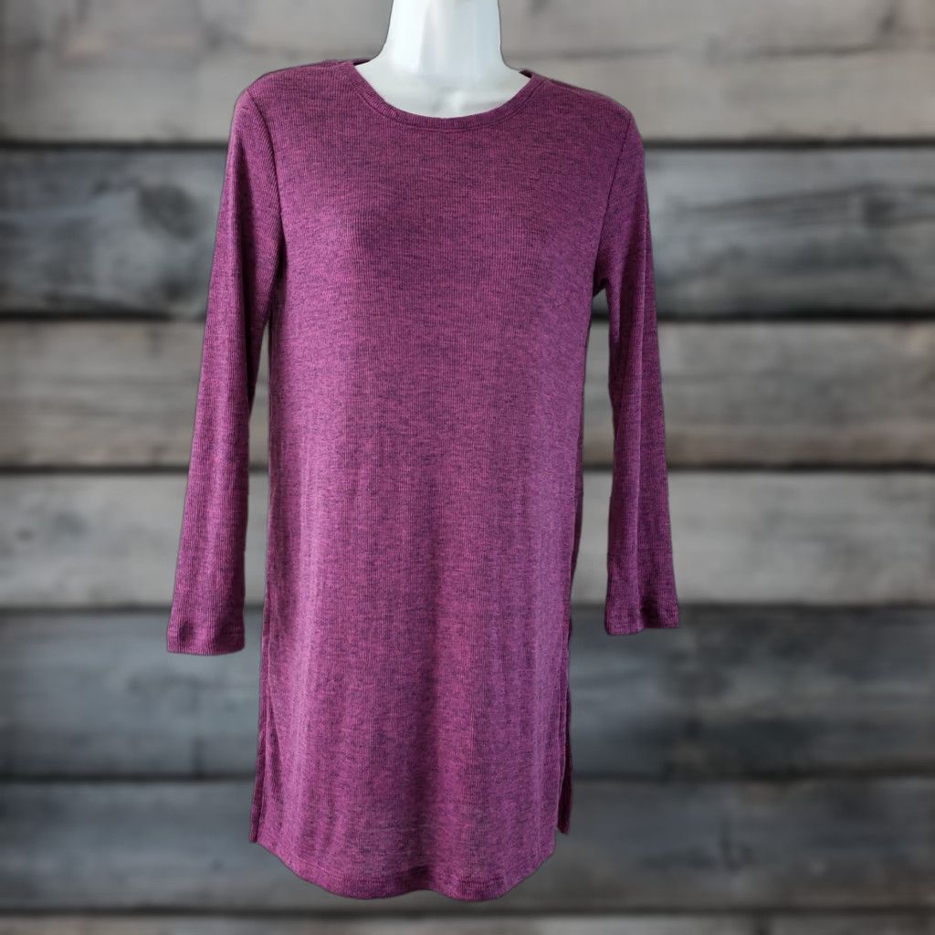 Old Navy Old Navy Womens Tunic Top Small Purple Long Sleeve Shirt Blouse 80% polyester 20% rayon Casual Gift Ready Womens Size S / US 4 / IT 40 - 1 Thumbnail
