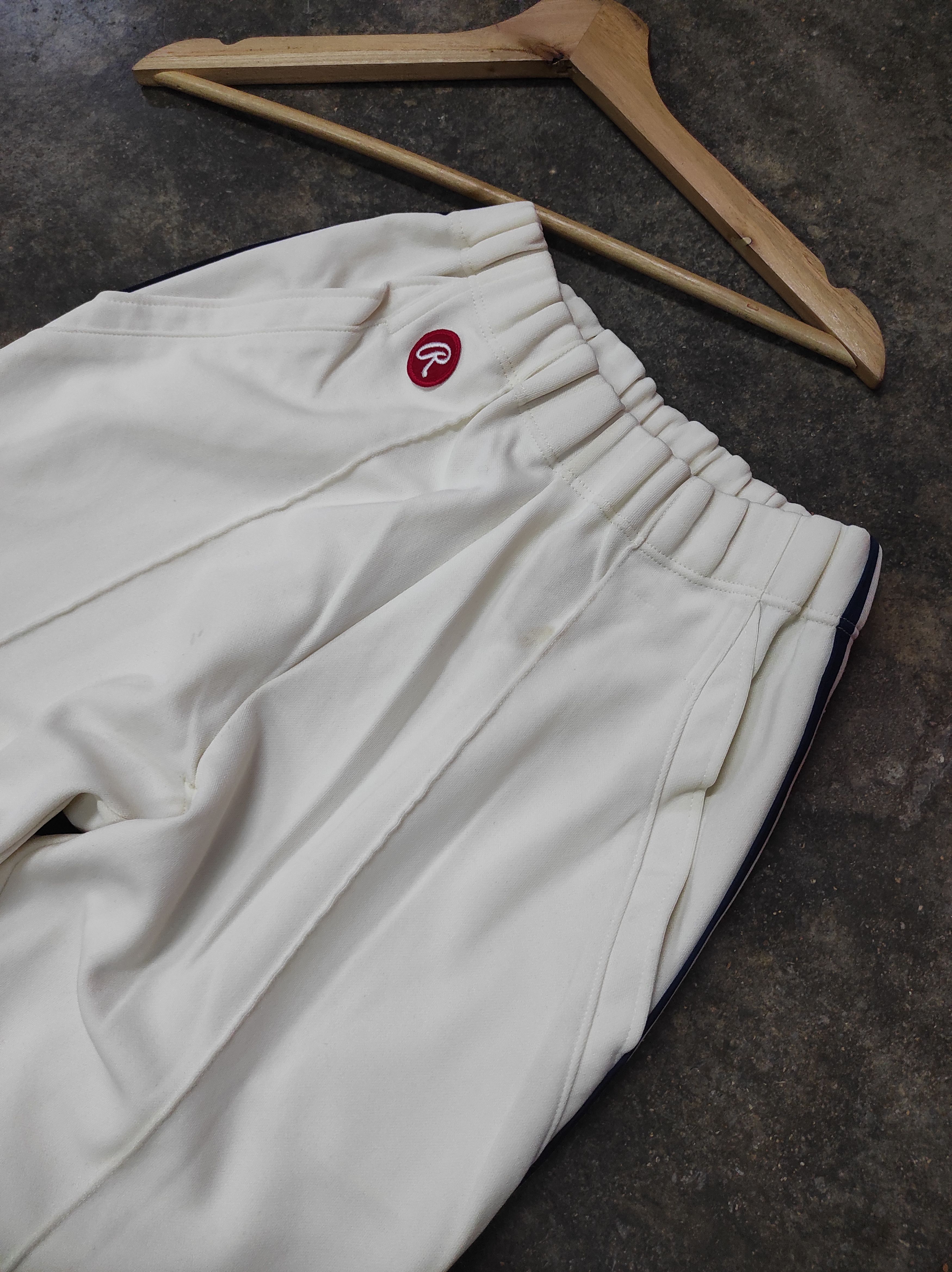 Asics × Japanese Brand × Vintage RAWLINGS BY ASICS VTG DECK JOGGER PANTS Size US 30 / EU 46 - 2 Thumbnail