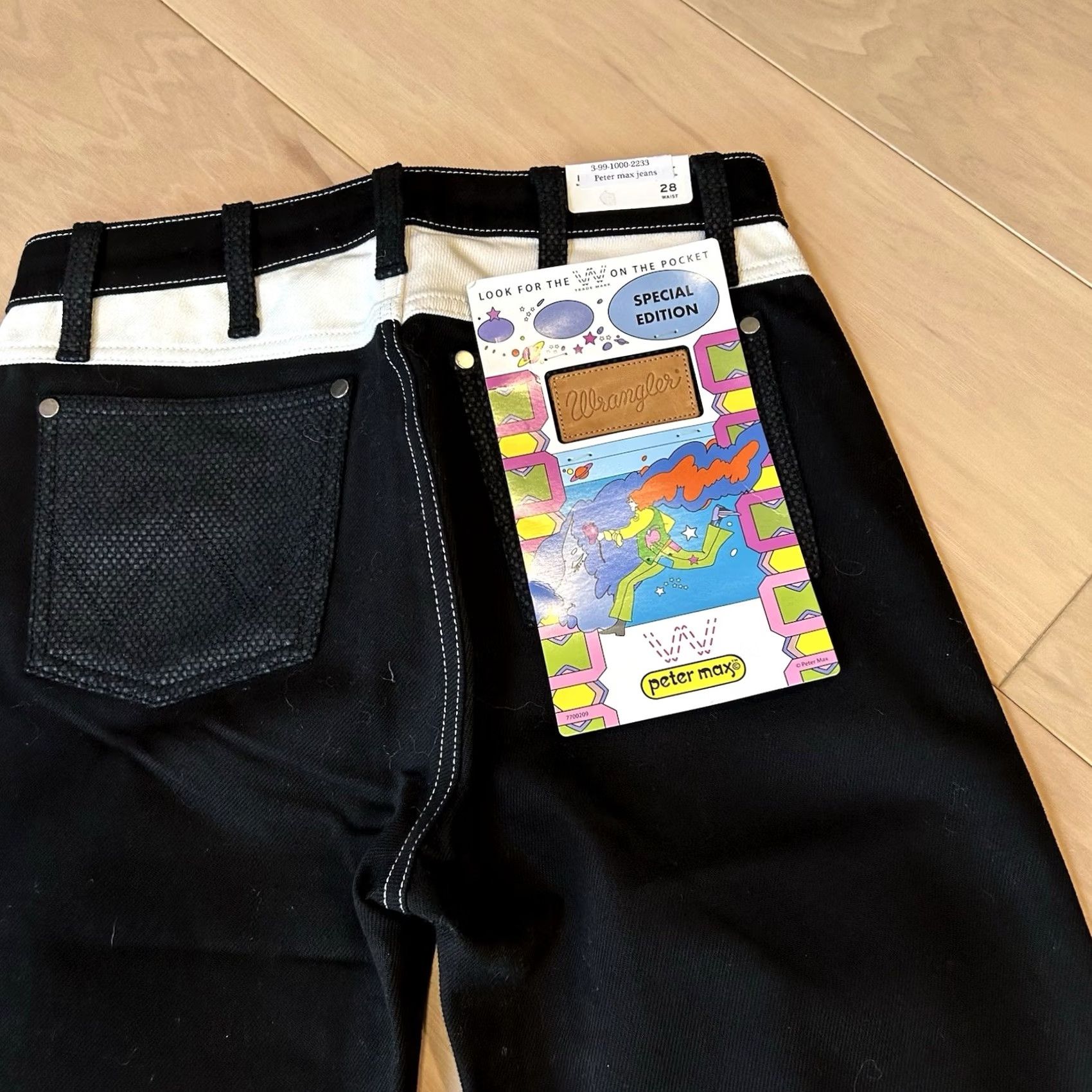 Wrangler Wrangler x Peter Max Special Edition Black Jeans Women’s 28 Jeans Black Retro 1990s Womens BOTTOMSidler Size 28" / US 6 / IT 42 - 2 Thumbnail