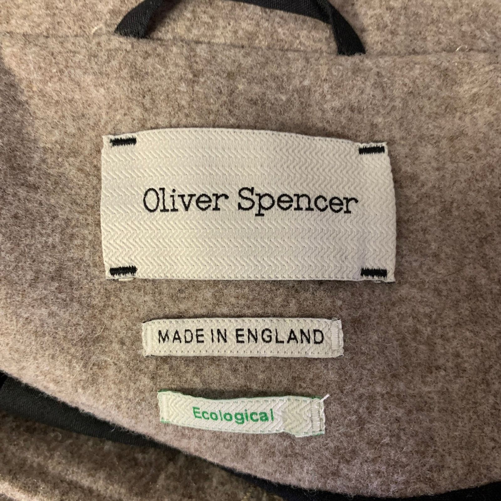 Oliver Spencer OLIVER SPENCER Size M Brown Wool Car Coat Size US M / EU 48-50 / 2 - 5 Thumbnail
