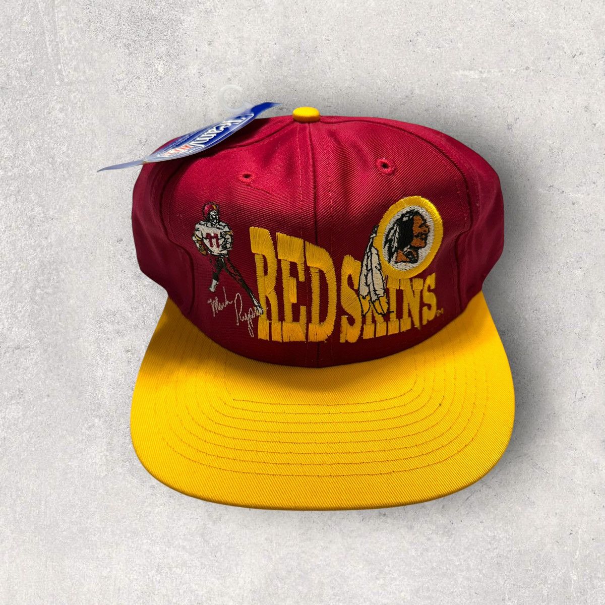 NFL × Vintage Vintage Washington Redskins Mark Rypien hat Size ONE SIZE - 1 Thumbnail