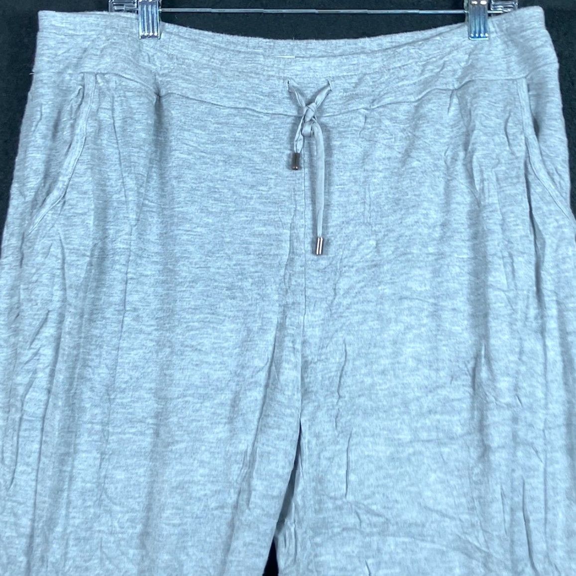 Vintage Zenergy by Chico's Womens Pants Gray Pull On High Rise Lightweight Stretch 2 (L) Regular Casual Workwear Pants Size 25" / US 0 / IT 36 - 2 Thumbnail