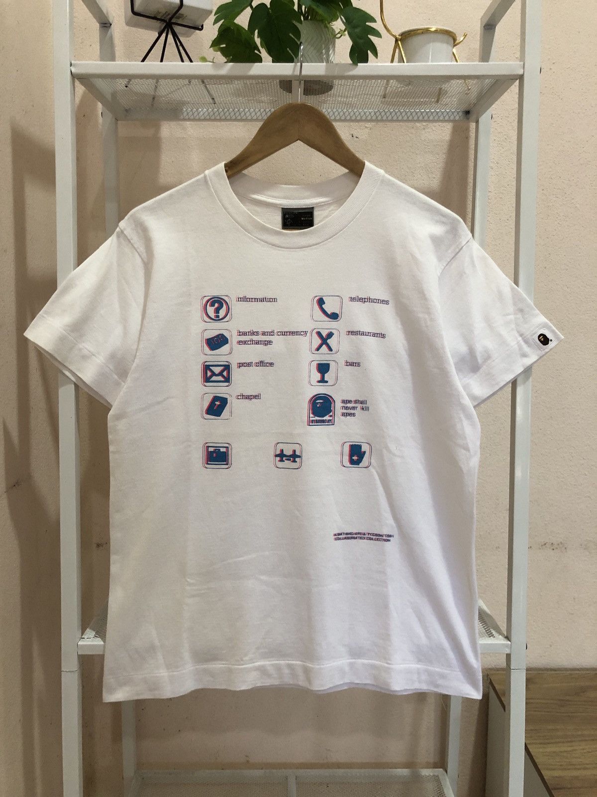 Bape × Futura A Bathing Ape Original Headz Unkle Mowax Tee | Grailed