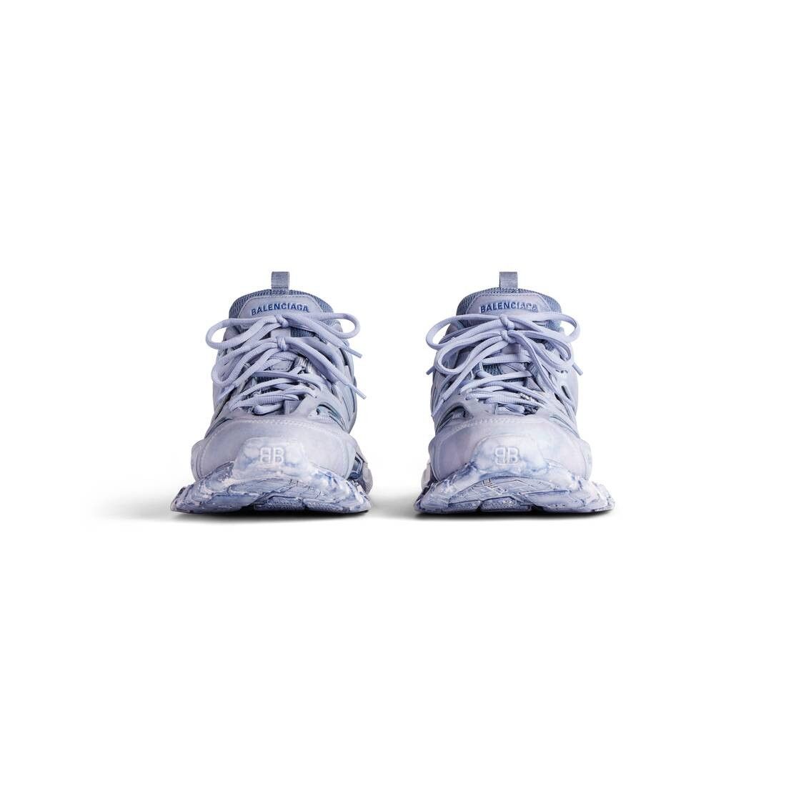 Balenciaga o1tr1nto0525 Track Sneakers in Faded Blue Size US 9 / EU 42 - 3 Thumbnail