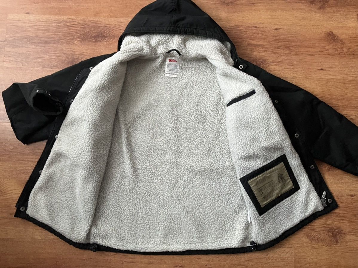 Fjallraven × Vintage Black Warm Fjällräven Kănken Greenland Winter Jacket Sherpa Size S / US 4 / IT 40 - 2 Thumbnail
