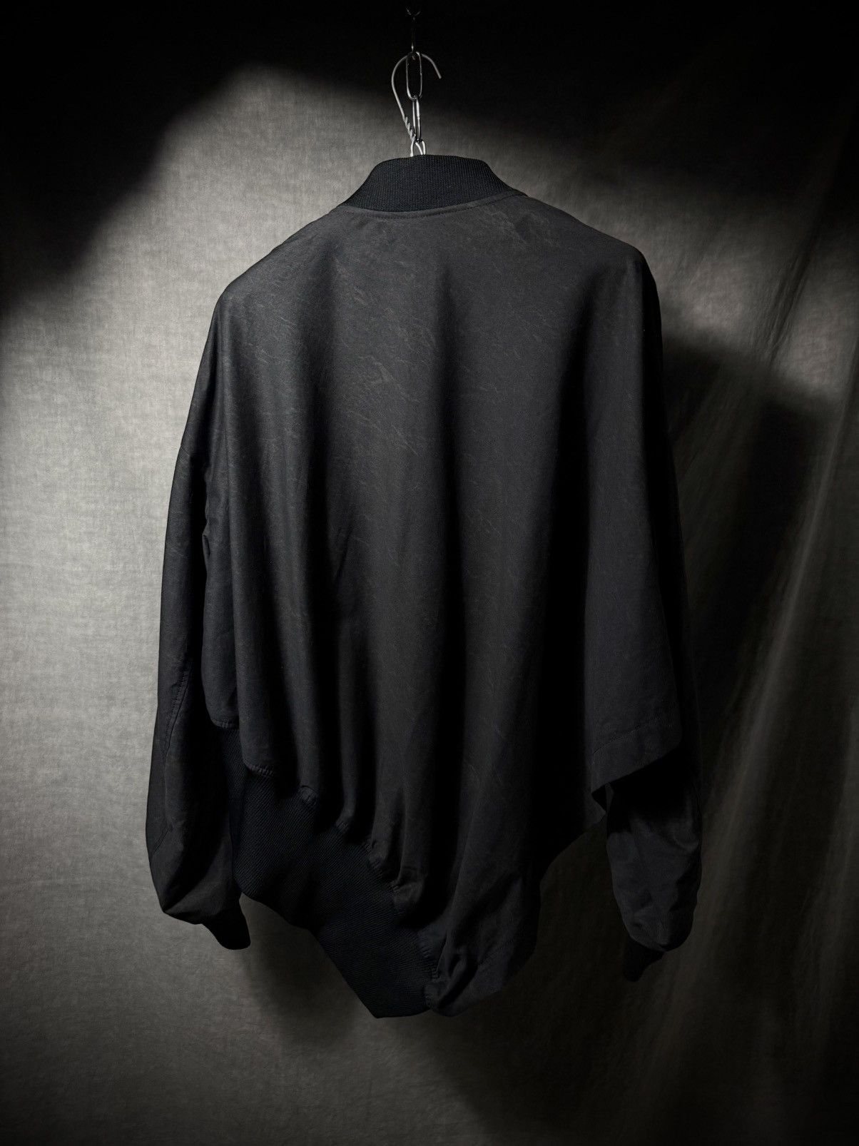 Yohji Yamamoto Yohji Yamamoto Regulation Asymmetric Bomber Jacket Size US S / EU 44-46 / 1 - 4 Thumbnail