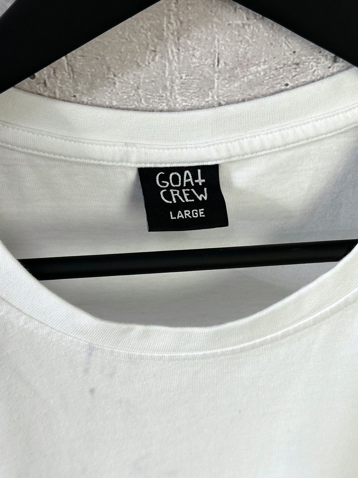 Other Goat Crew ASAP Rocky White Printed T-shirt Size US L / EU 52-54 / 3 - 3 Thumbnail