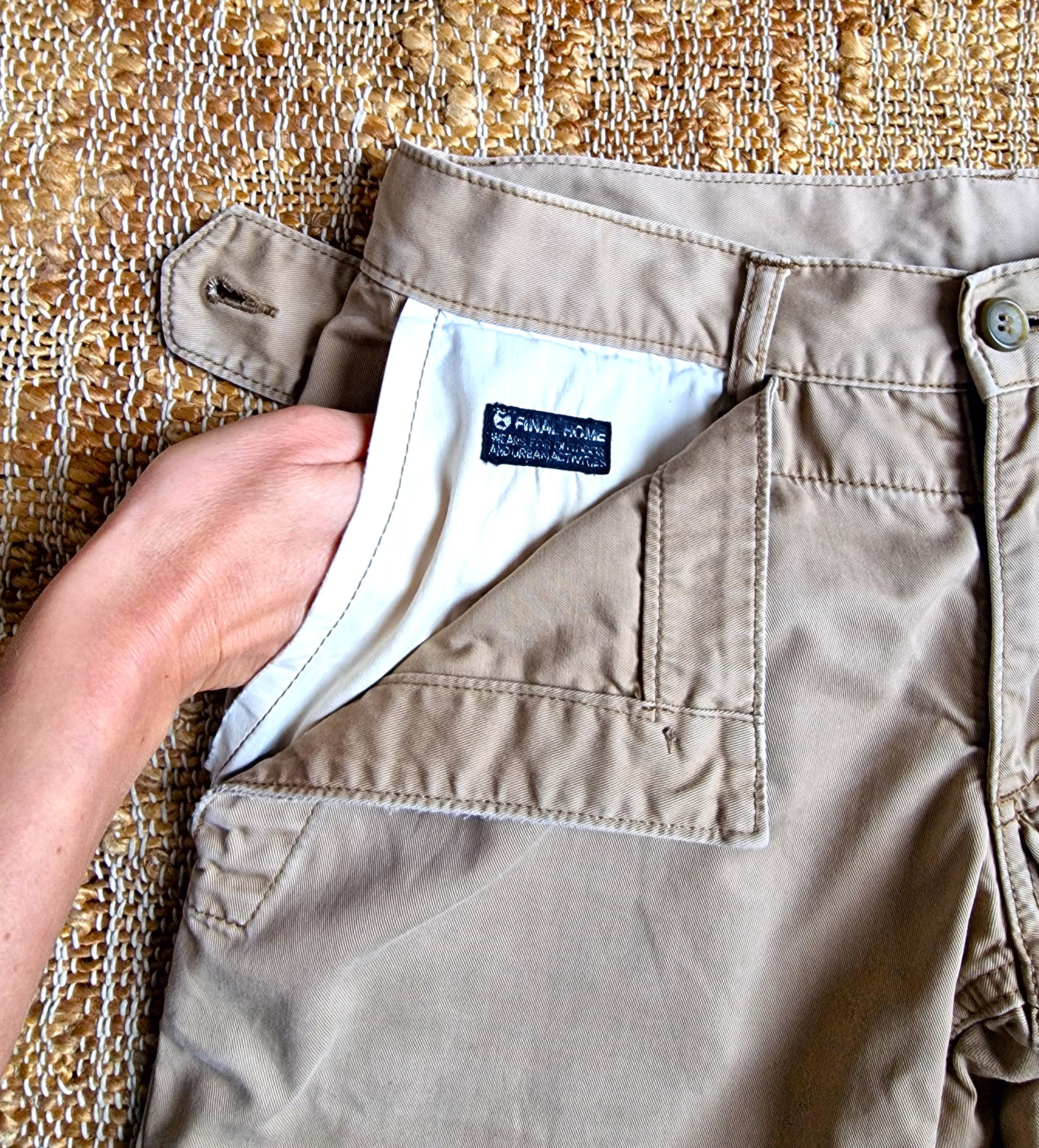 Final Home Final Home Tactical Cargo Pocket Miyake Trousers Pants Size US 28 / EU 44 - 7 Thumbnail